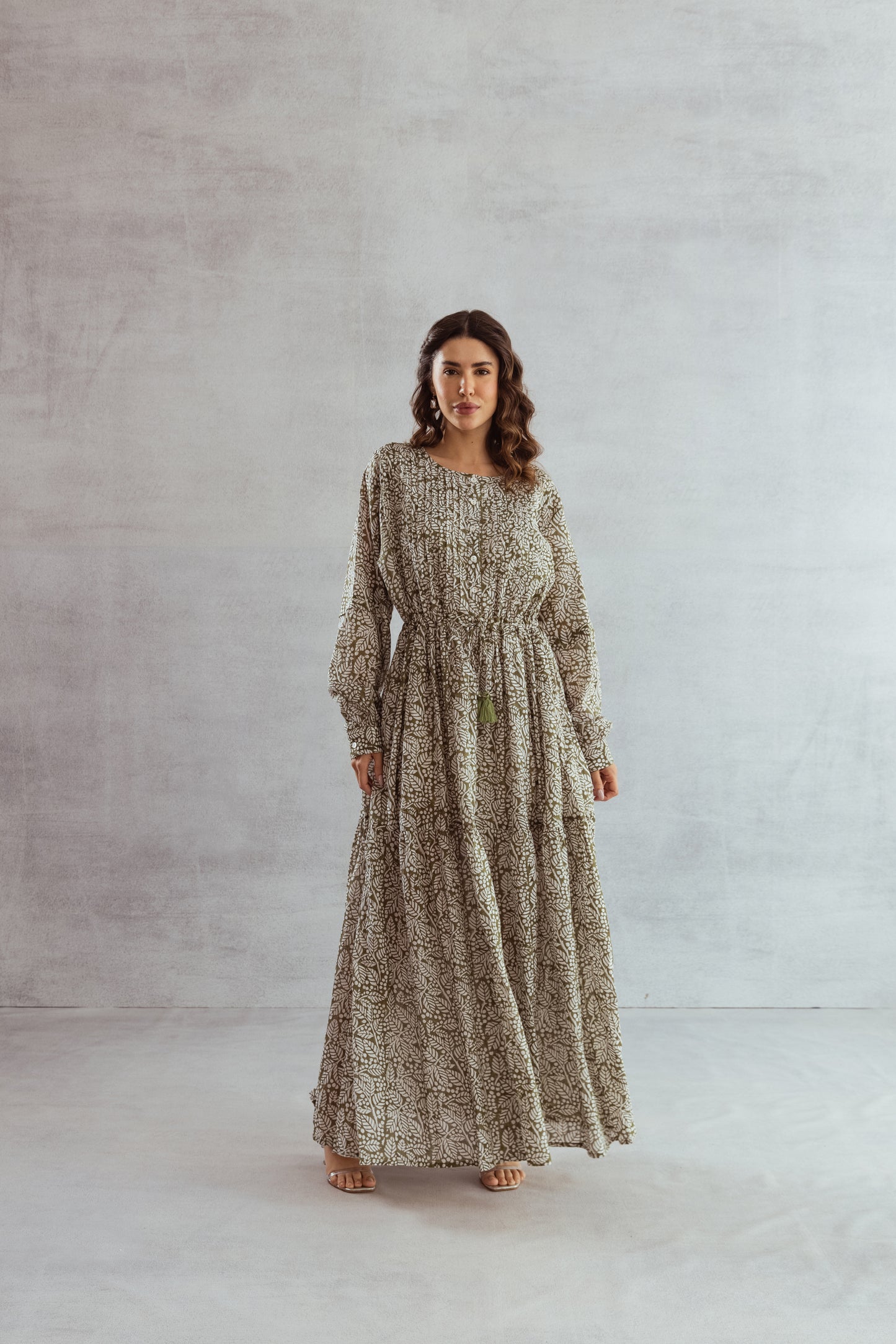 Hensa Tier Ruffle Dress