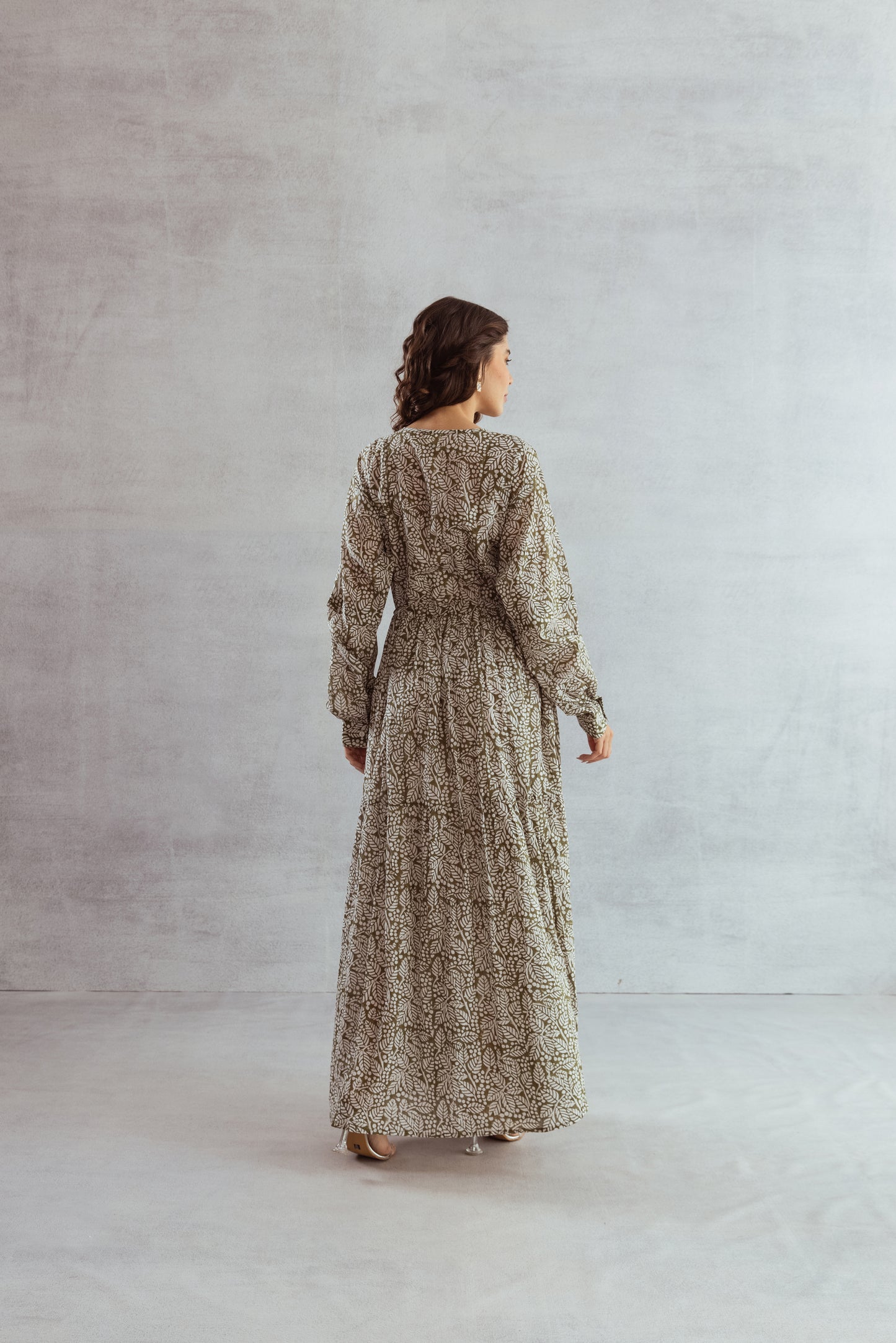 Hensa Tier Ruffle Dress