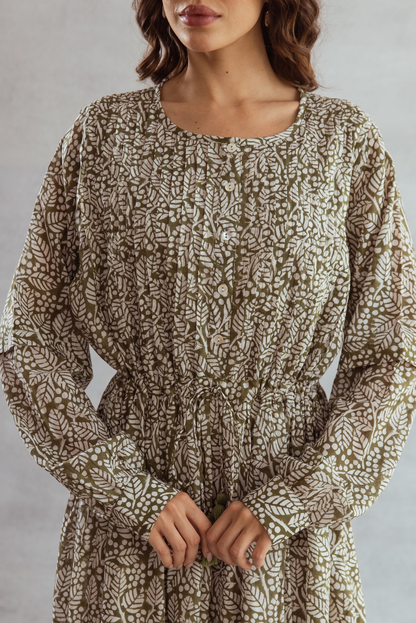Hensa Tier Ruffle Dress