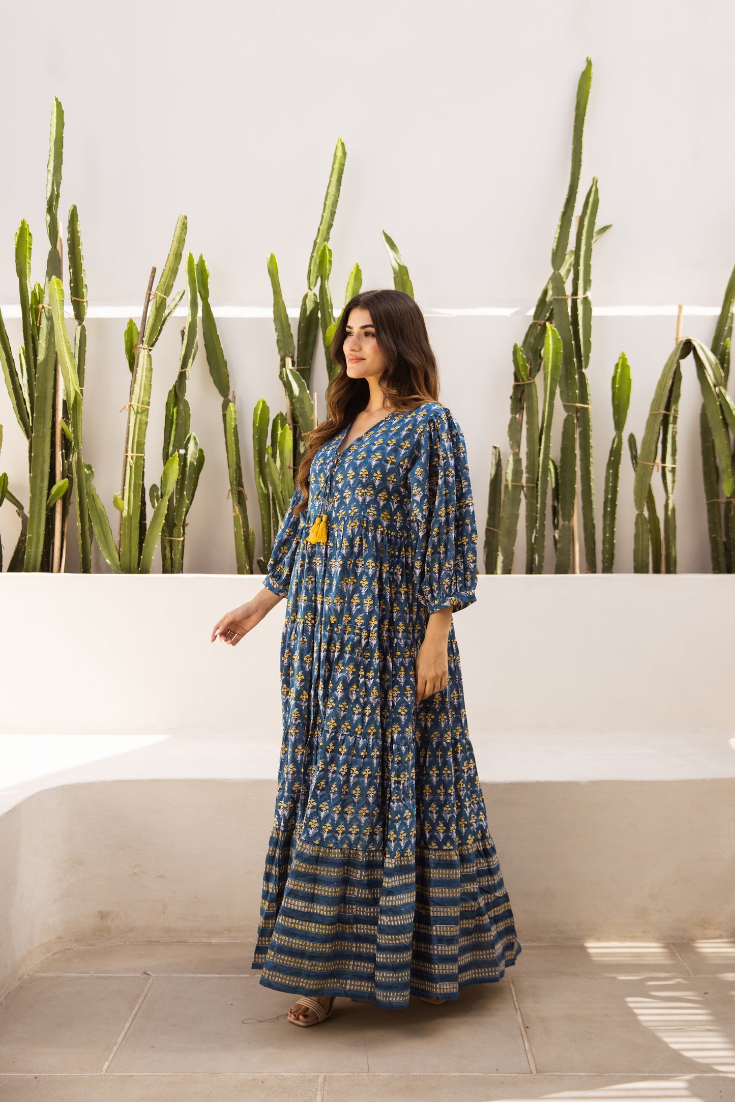Lamiya tier Ruffle Dress