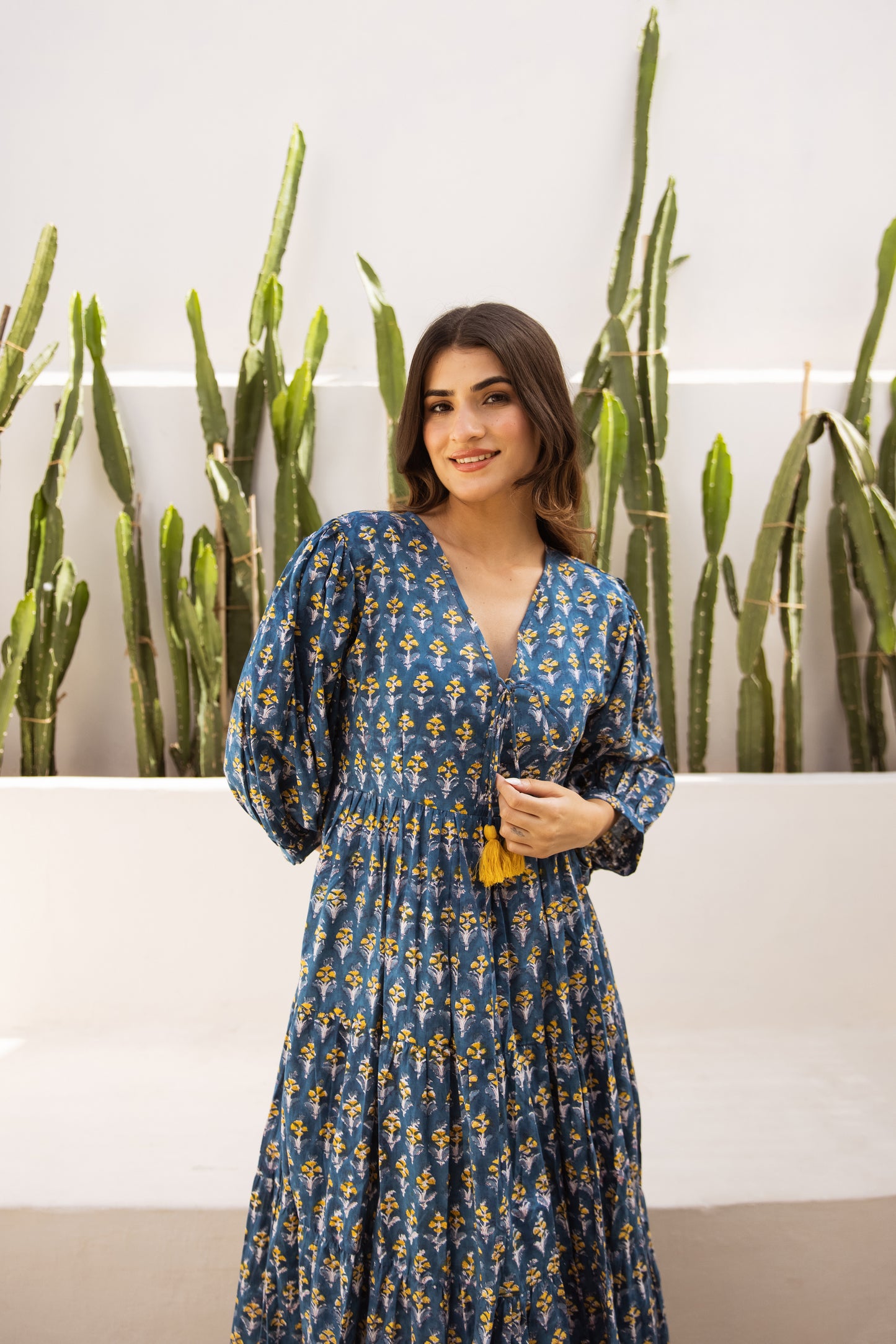 Lamiya tier Ruffle Dress