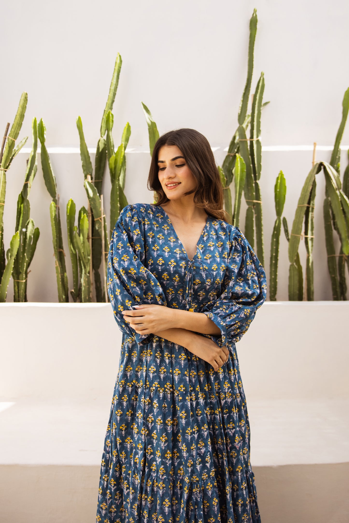 Lamiya tier Ruffle Dress