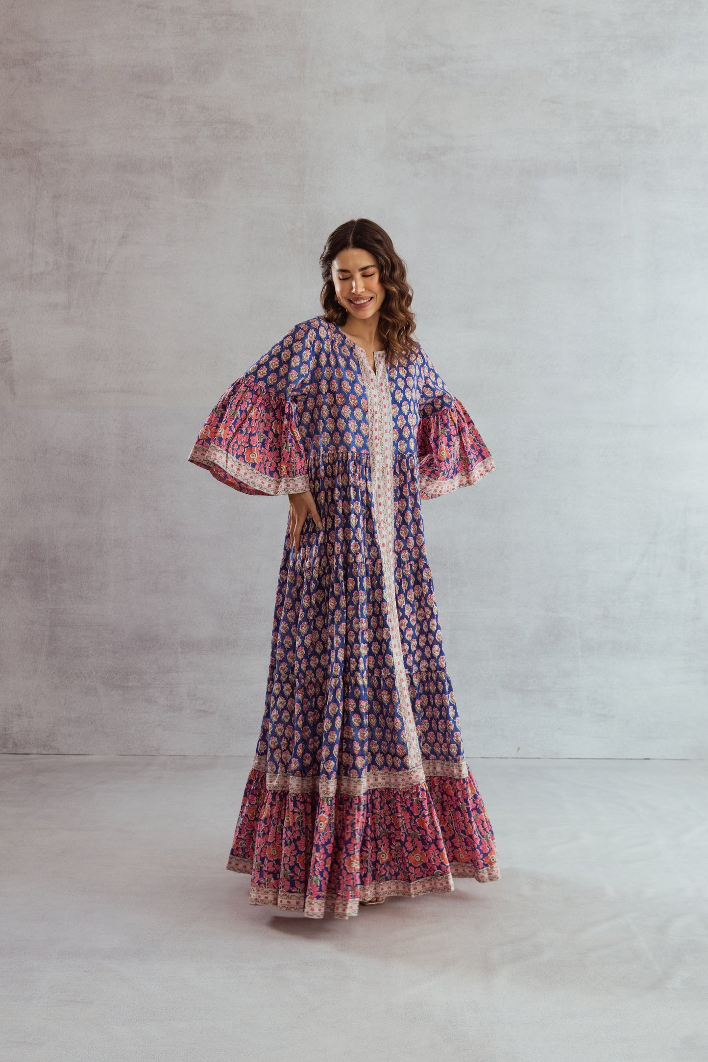 Kimmey tier Ruffle Dress