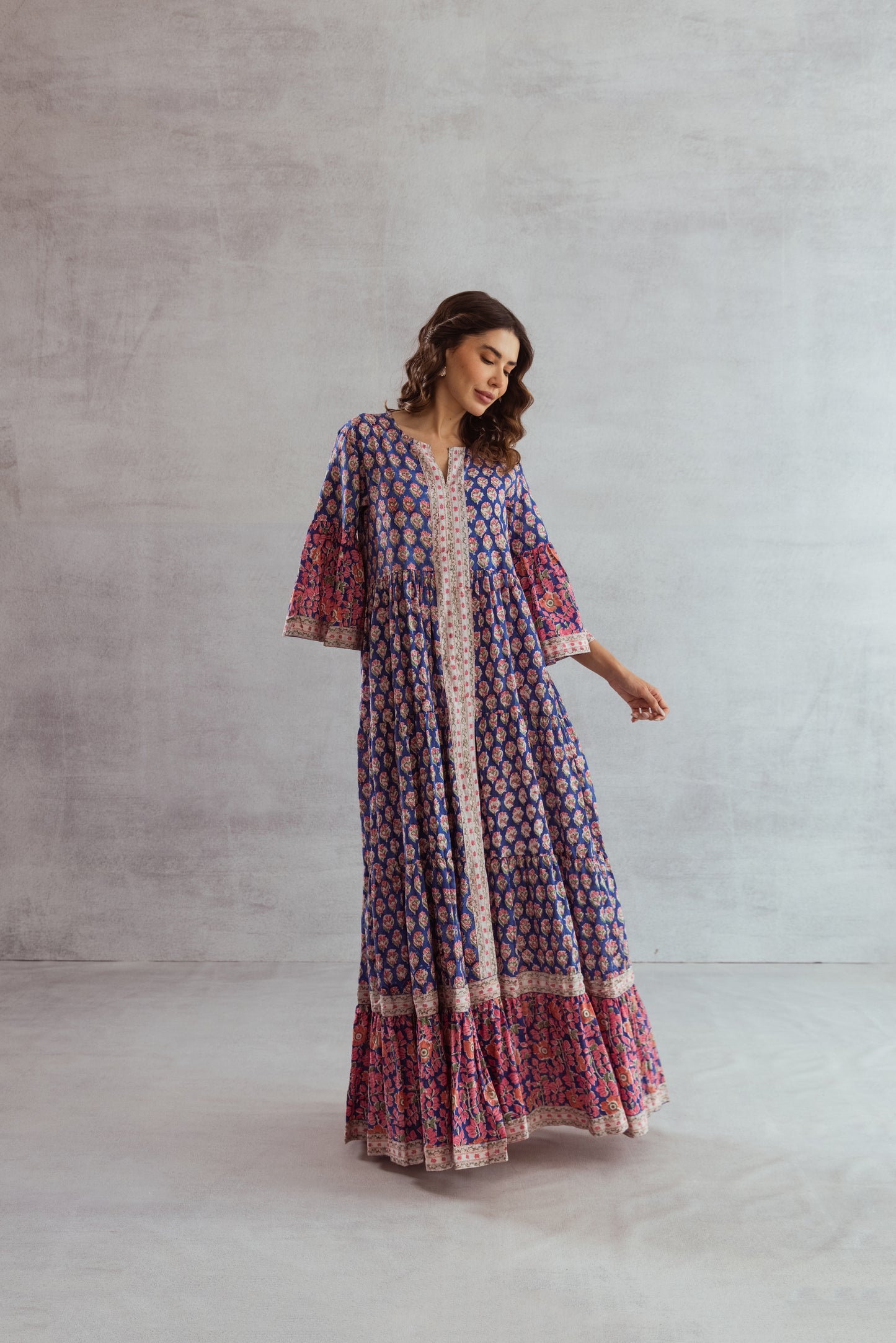 Kimmey tier Ruffle Dress