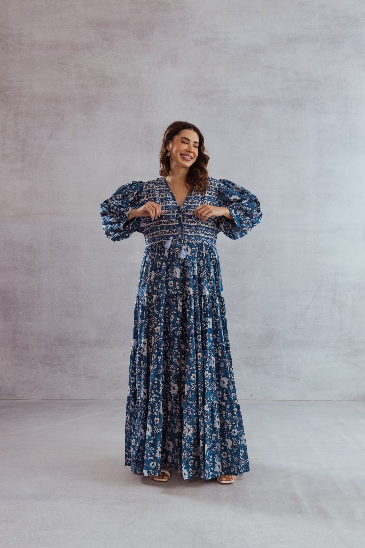 Gia Tier Ruffle Dress