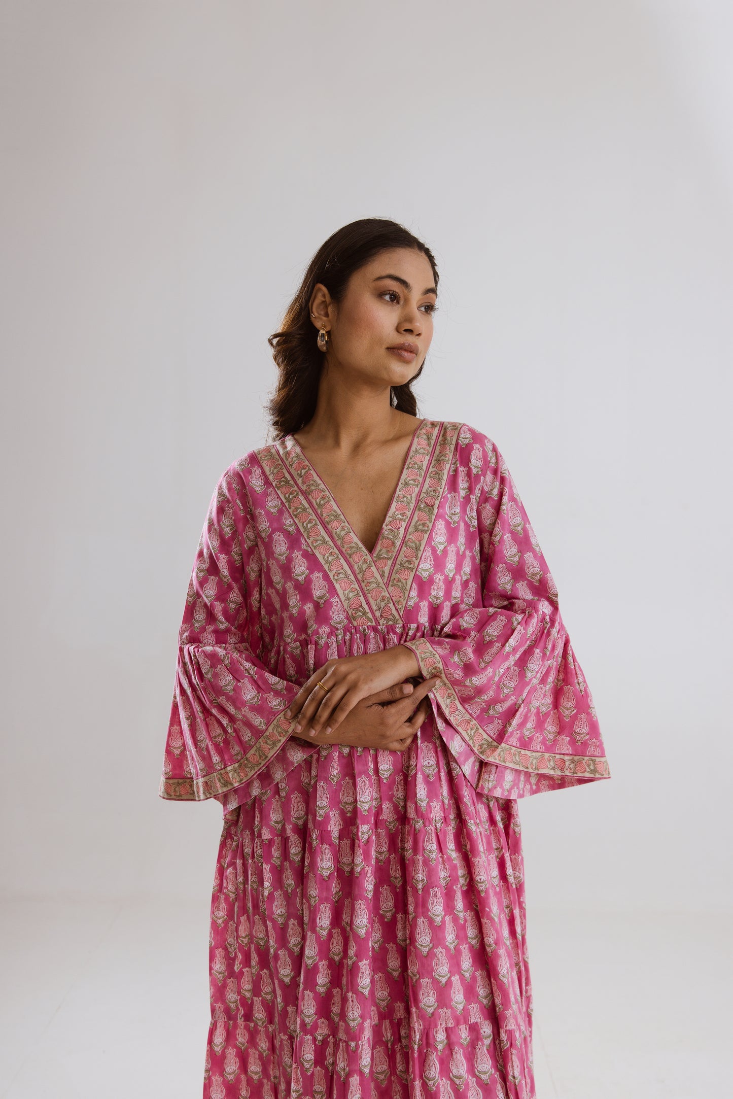 Samirah tier Ruffle Dress