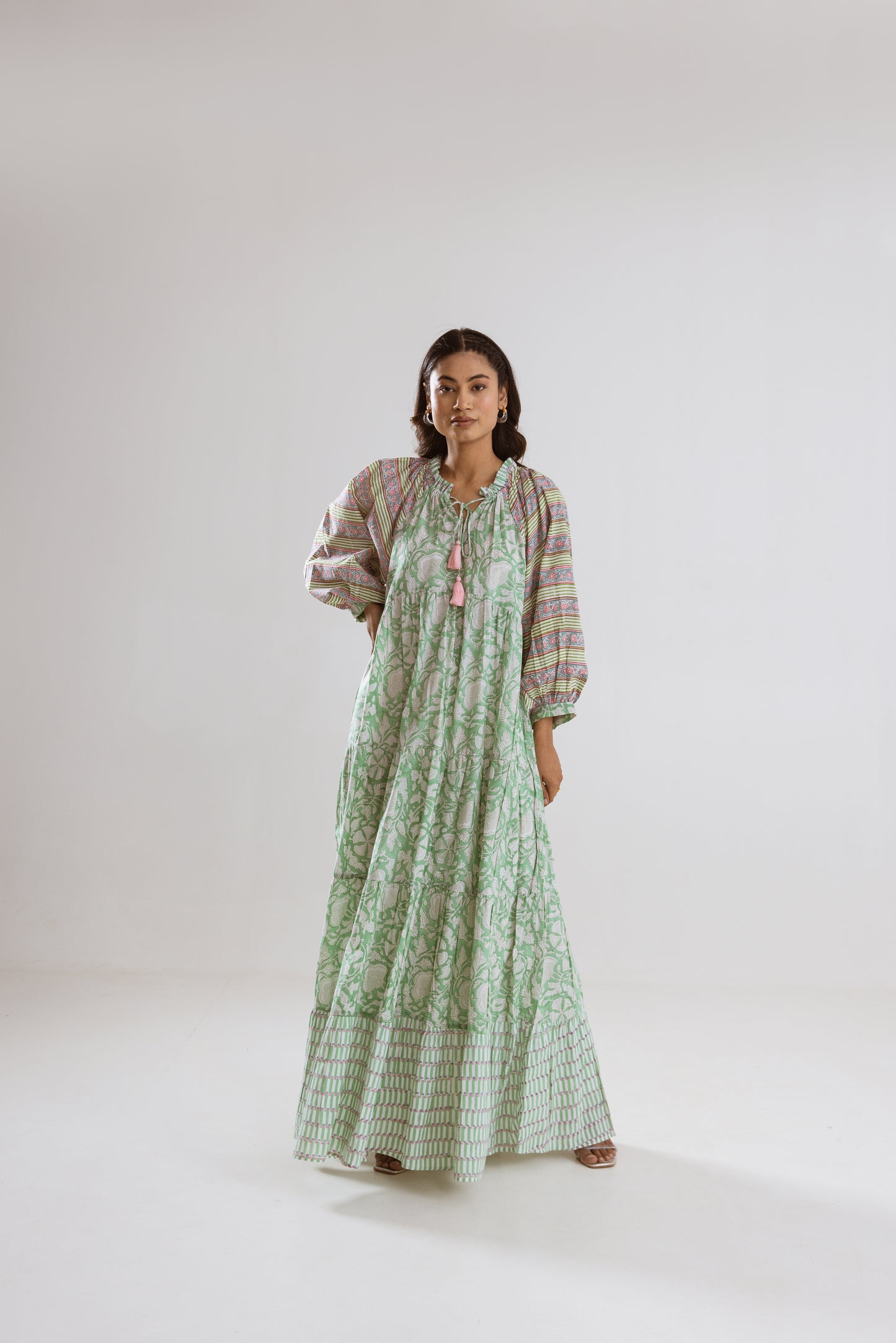 Kindal tier Ruffle Dress