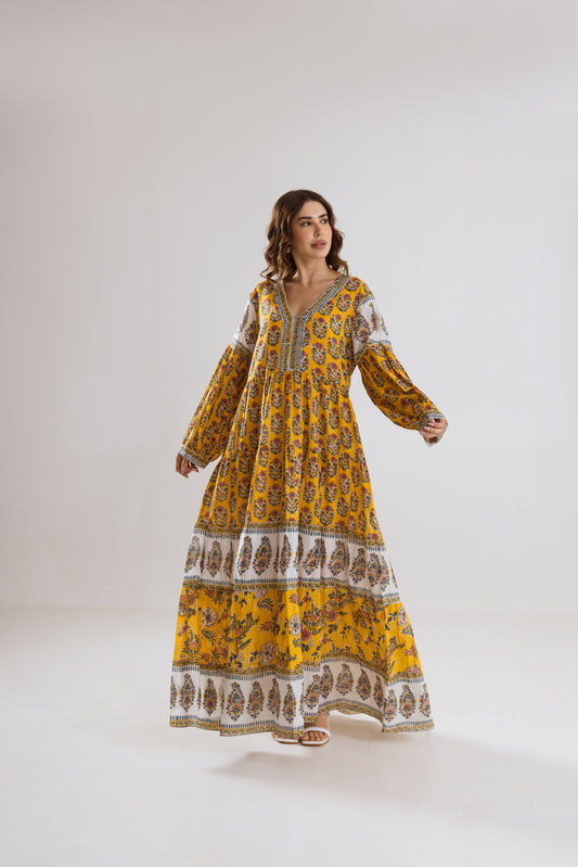 Tiara tier Ruffle Dress 2