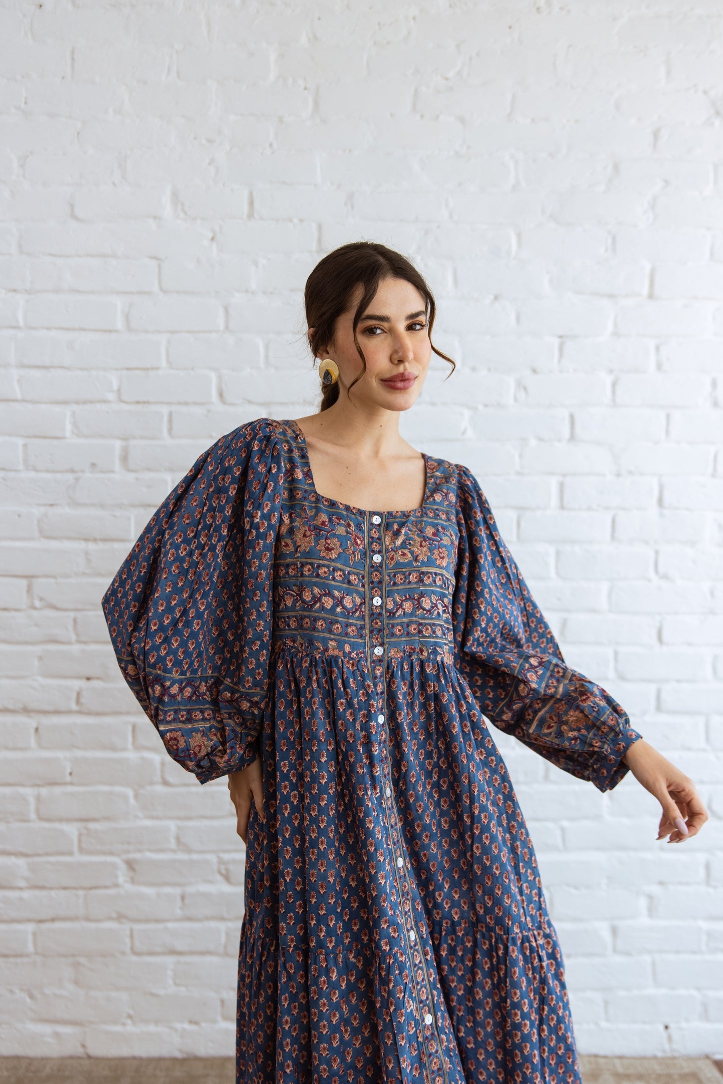 Aurora tier Ruffle Dress