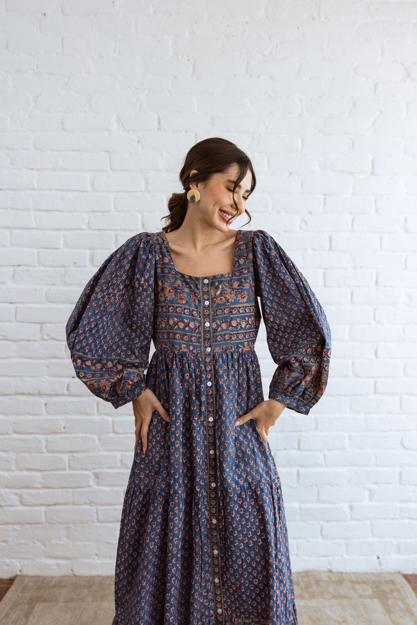 Aurora tier Ruffle Dress