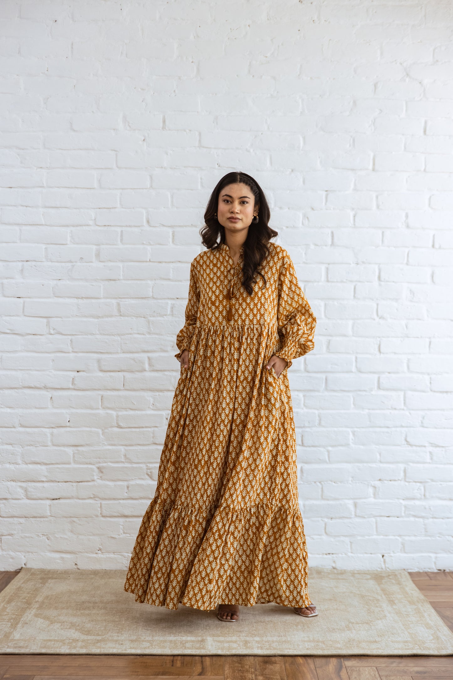 Mayar tier Ruffle Dress