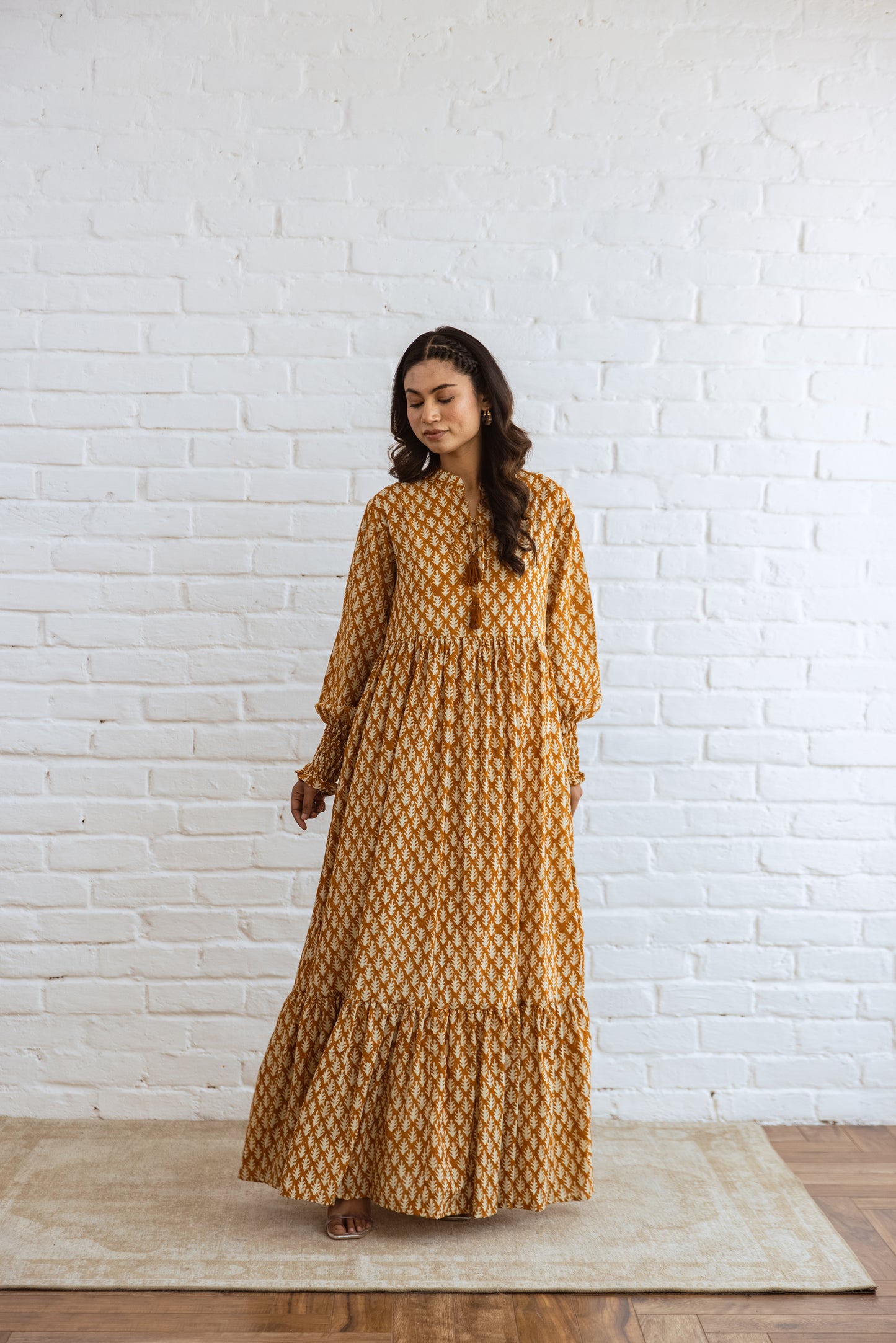 Mayar tier Ruffle Dress