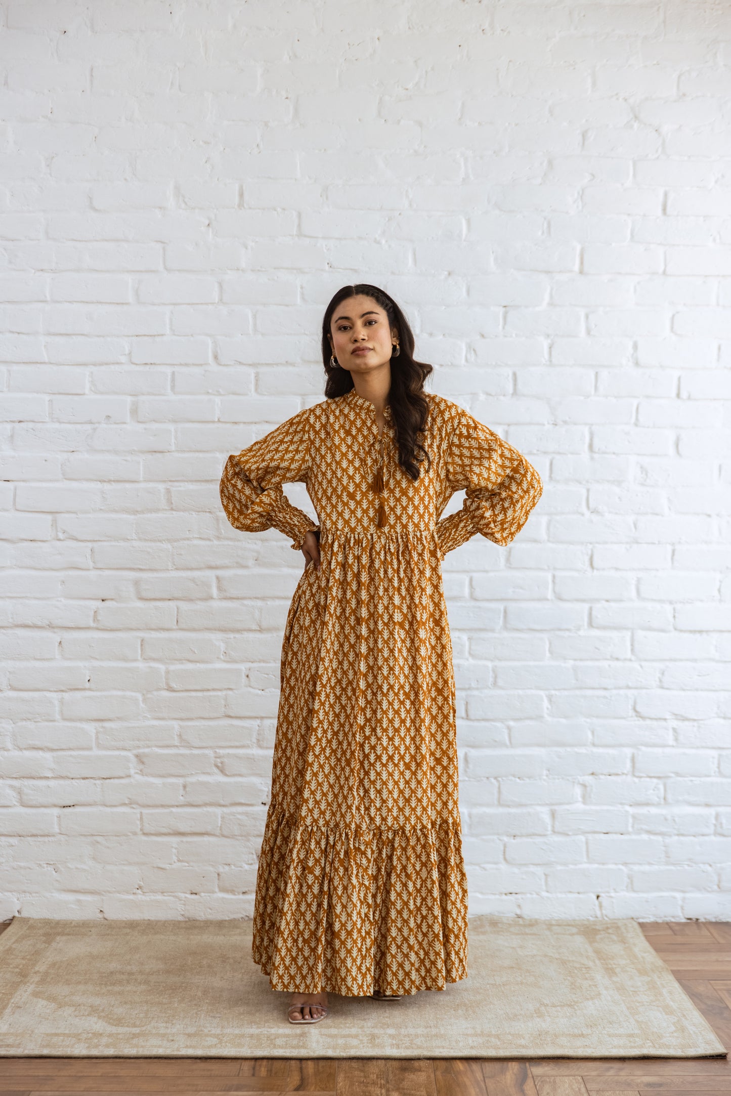 Mayar tier Ruffle Dress