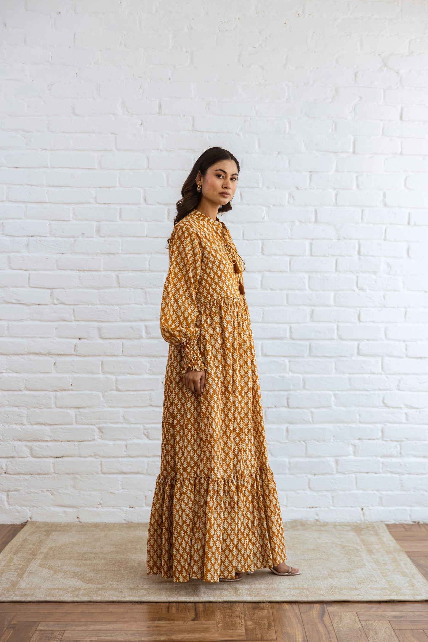 Mayar tier Ruffle Dress