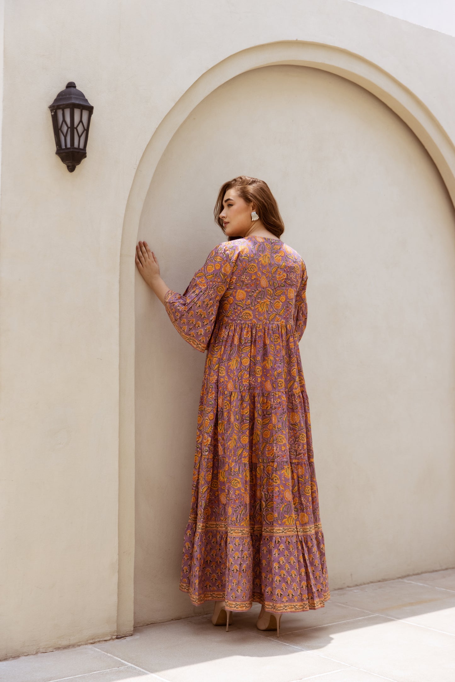 Malati Tier Ruffle Dress