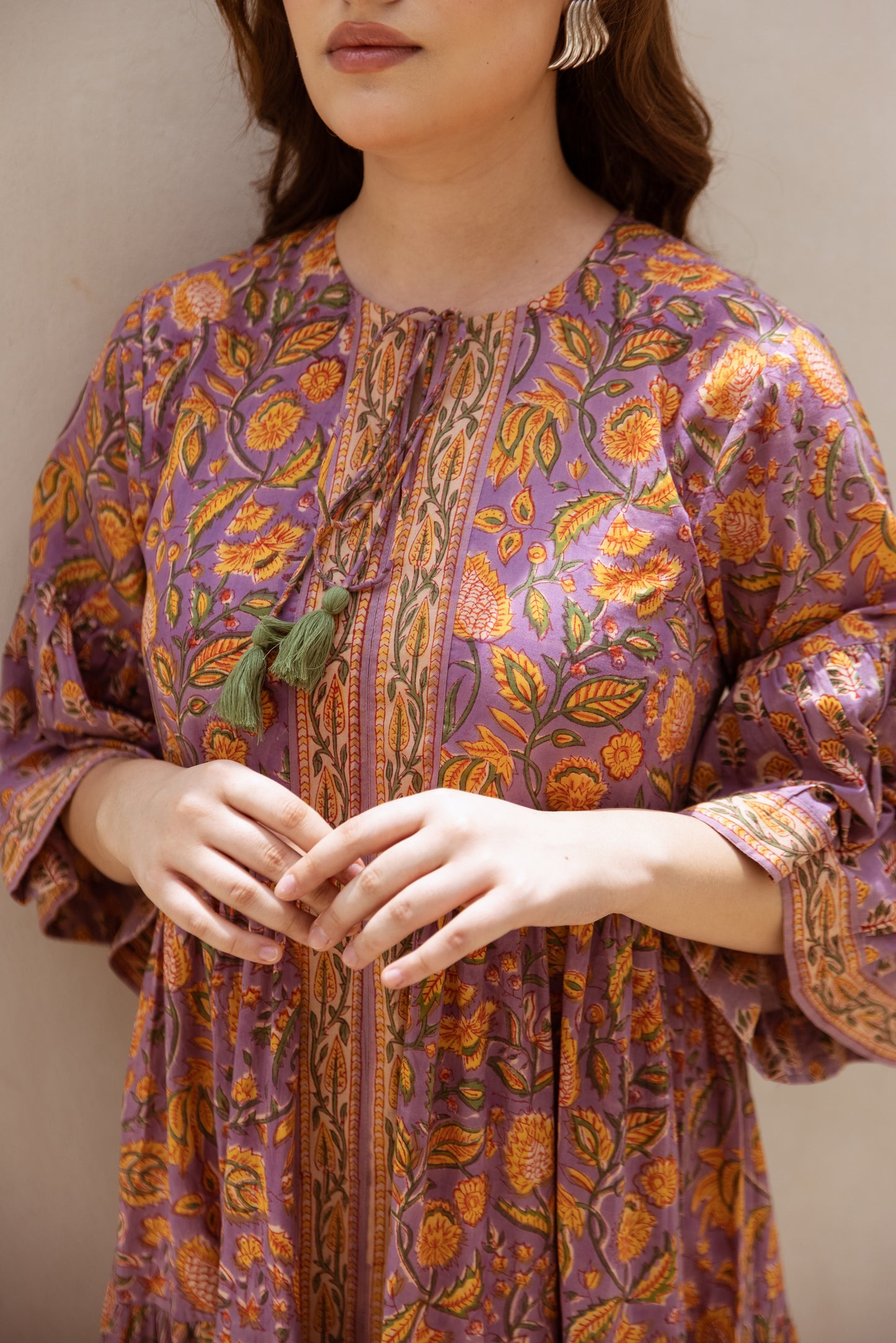 Malati Tier Ruffle Dress