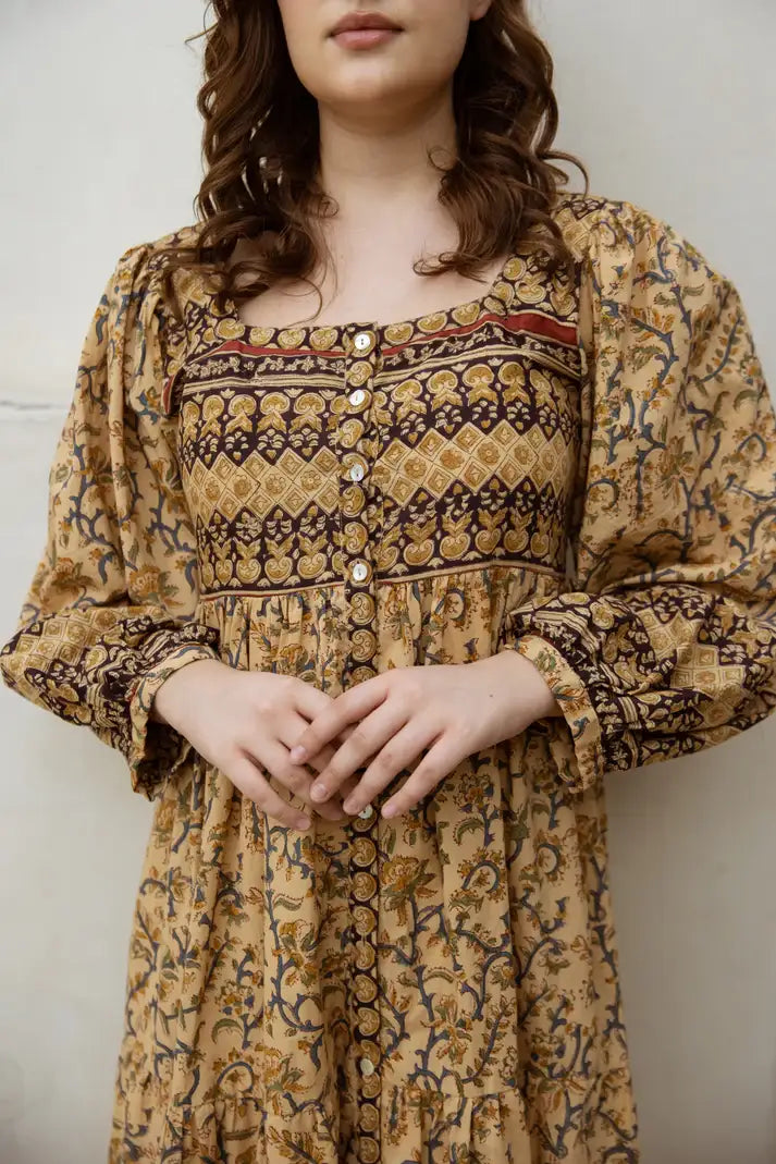 Kiyarah Tier Ruffle Dress