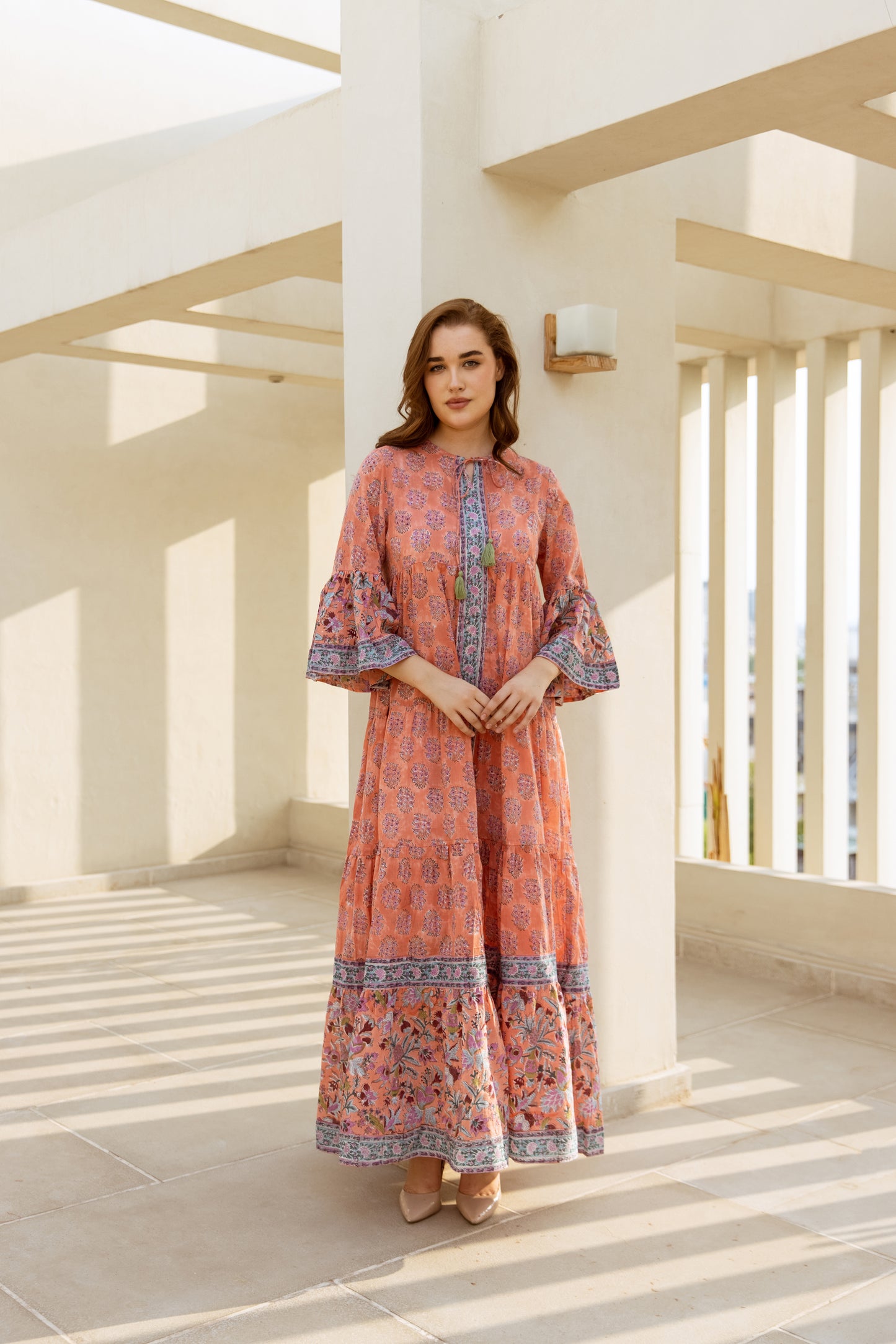Sorti Tier Ruffle Dress