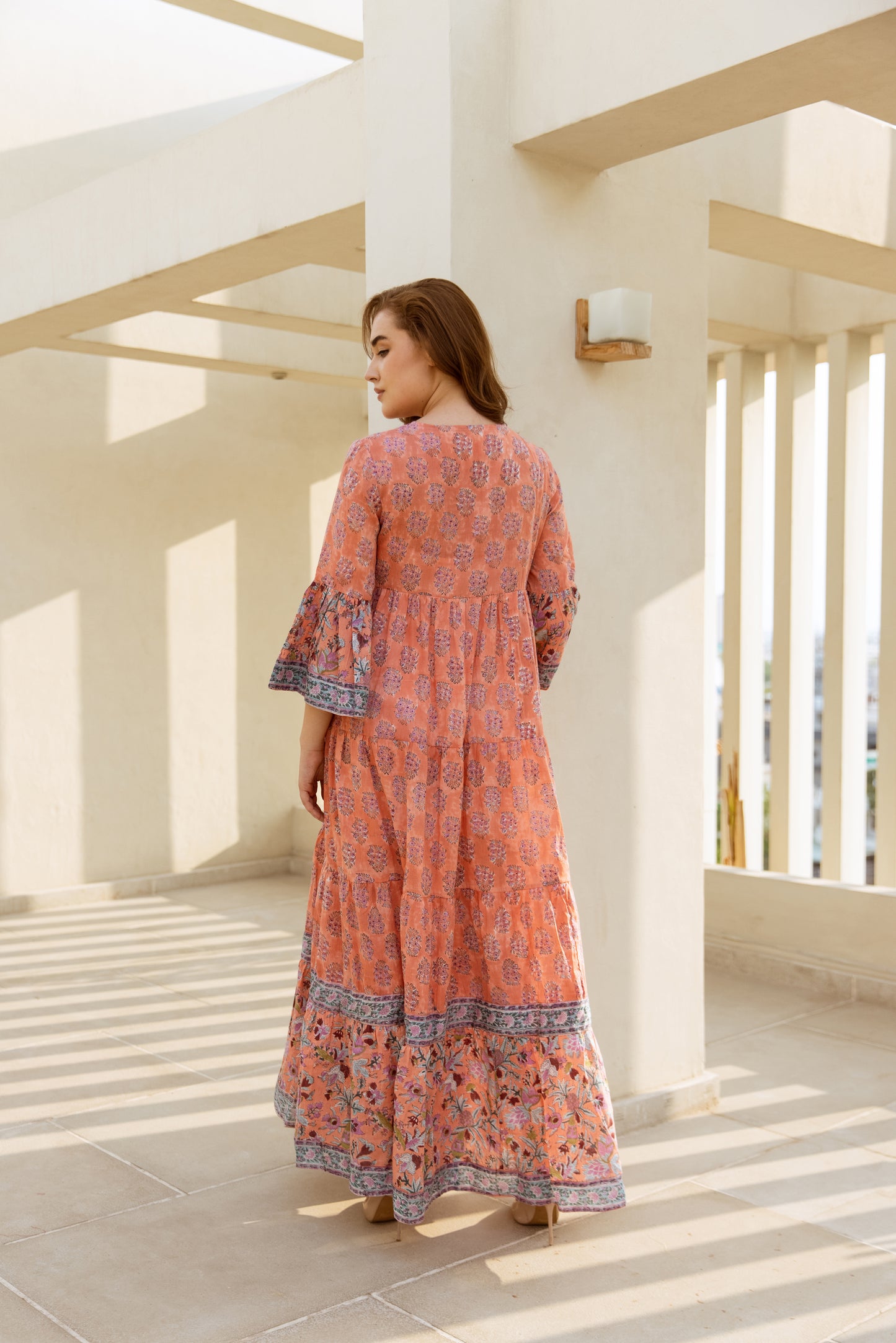 Sorti Tier Ruffle Dress