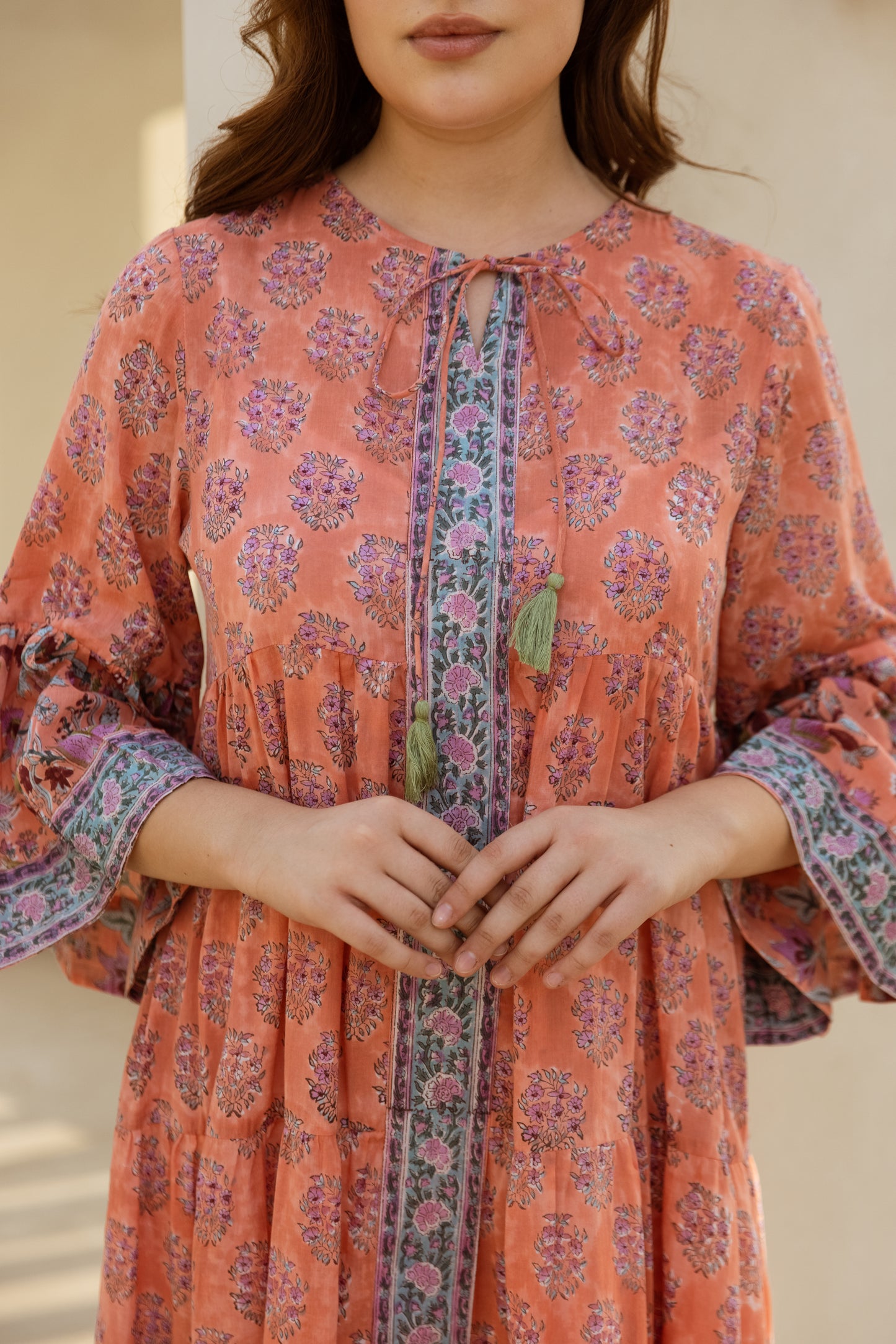 Sorti Tier Ruffle Dress