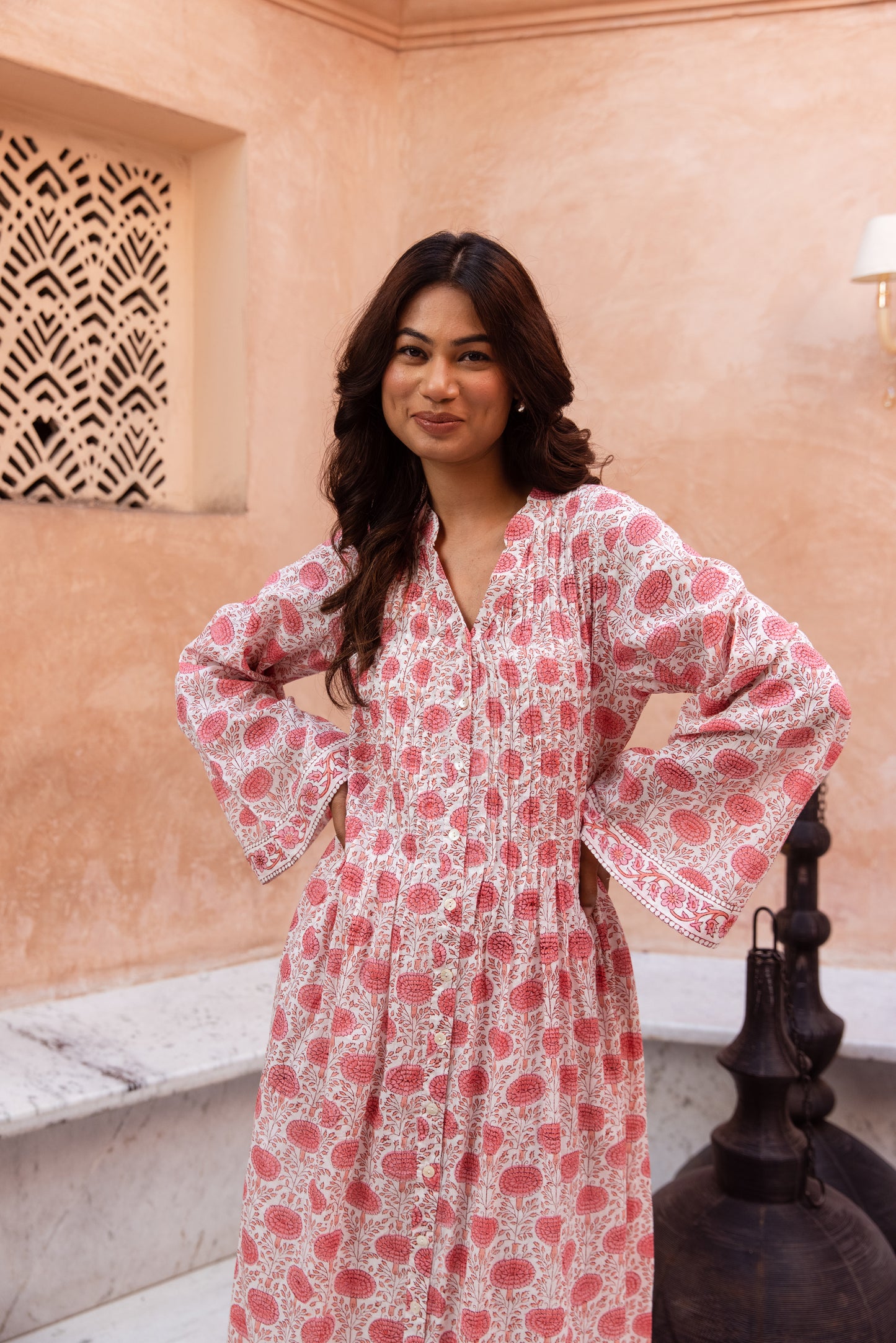 Kiraya Pintuck Dress