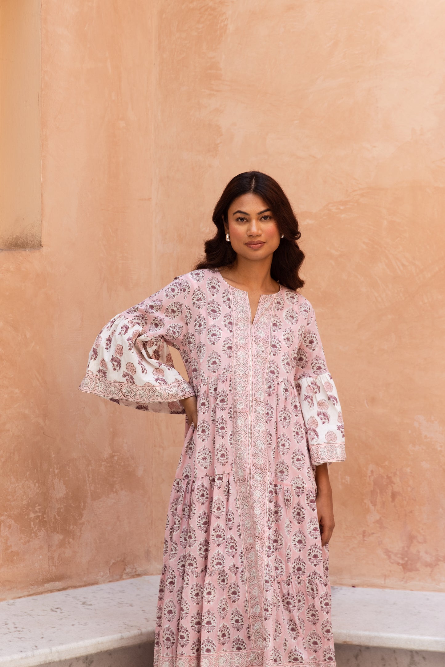 Sandra tier Ruffle Dress