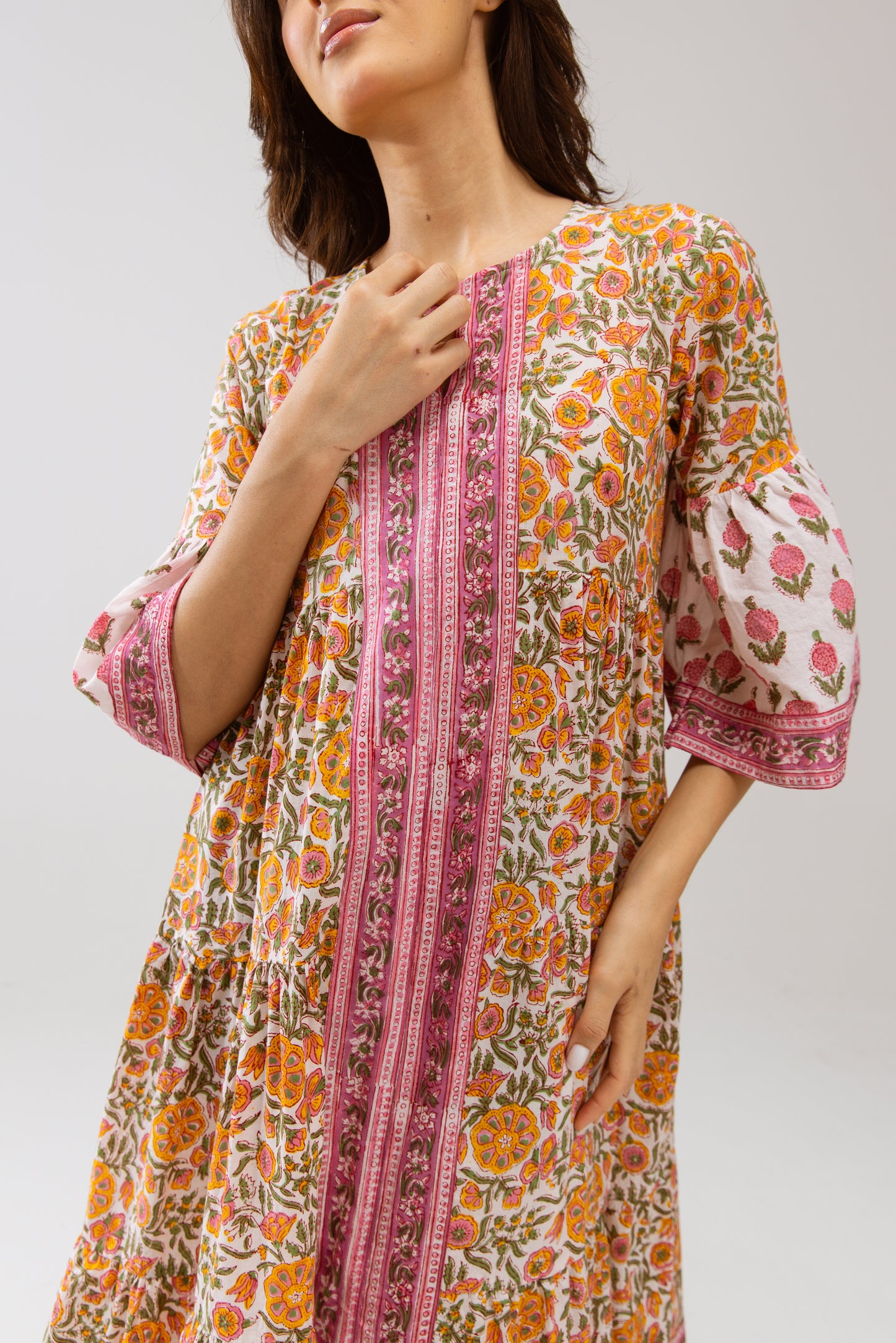 Amari Tier Ruffle Dress