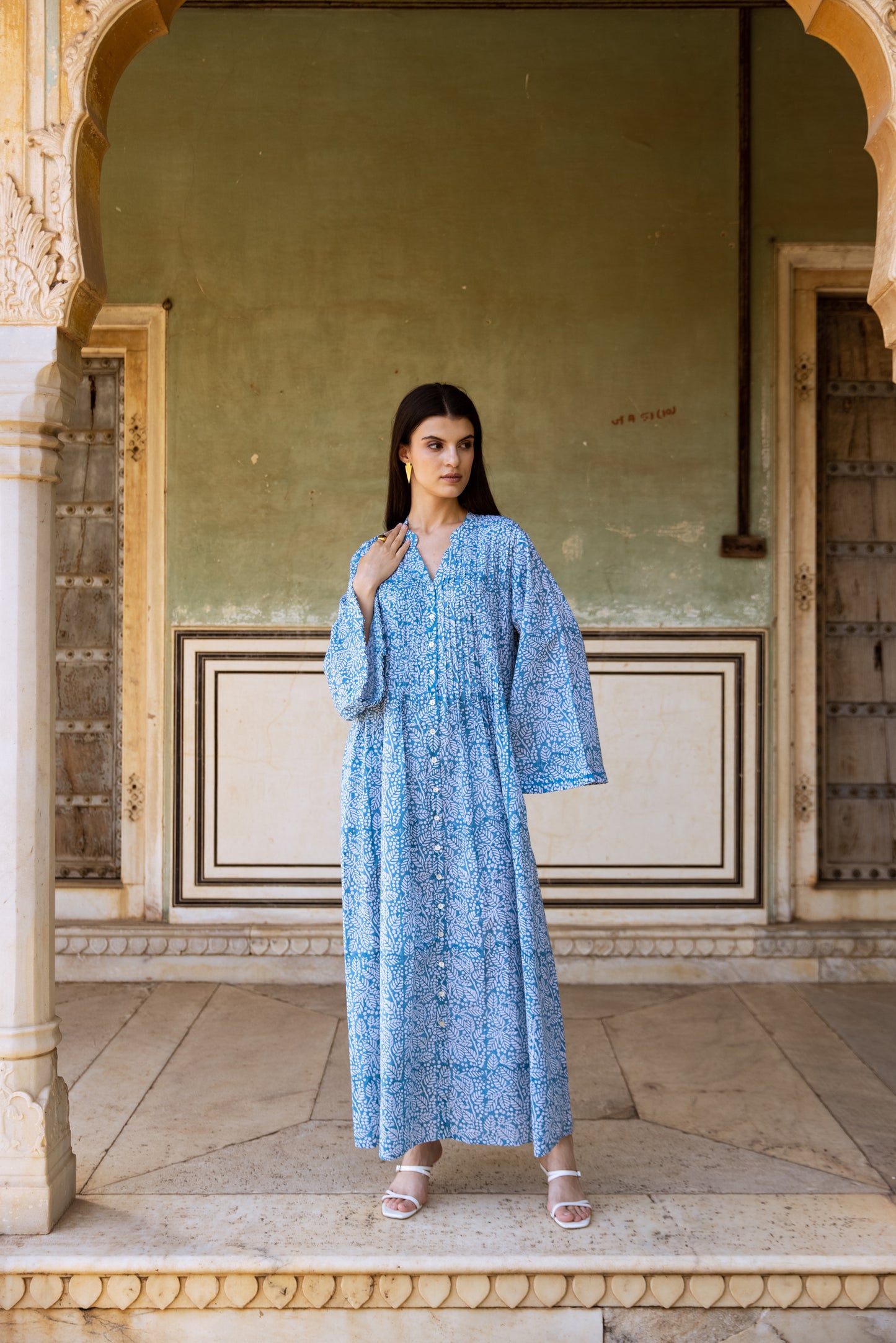 Ghana Pintuck Dress