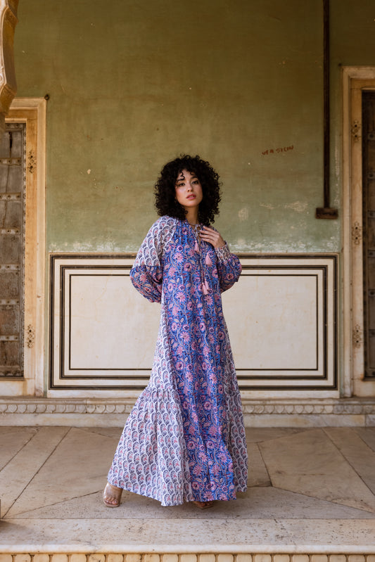 Kanak Tier Ruffle Dress