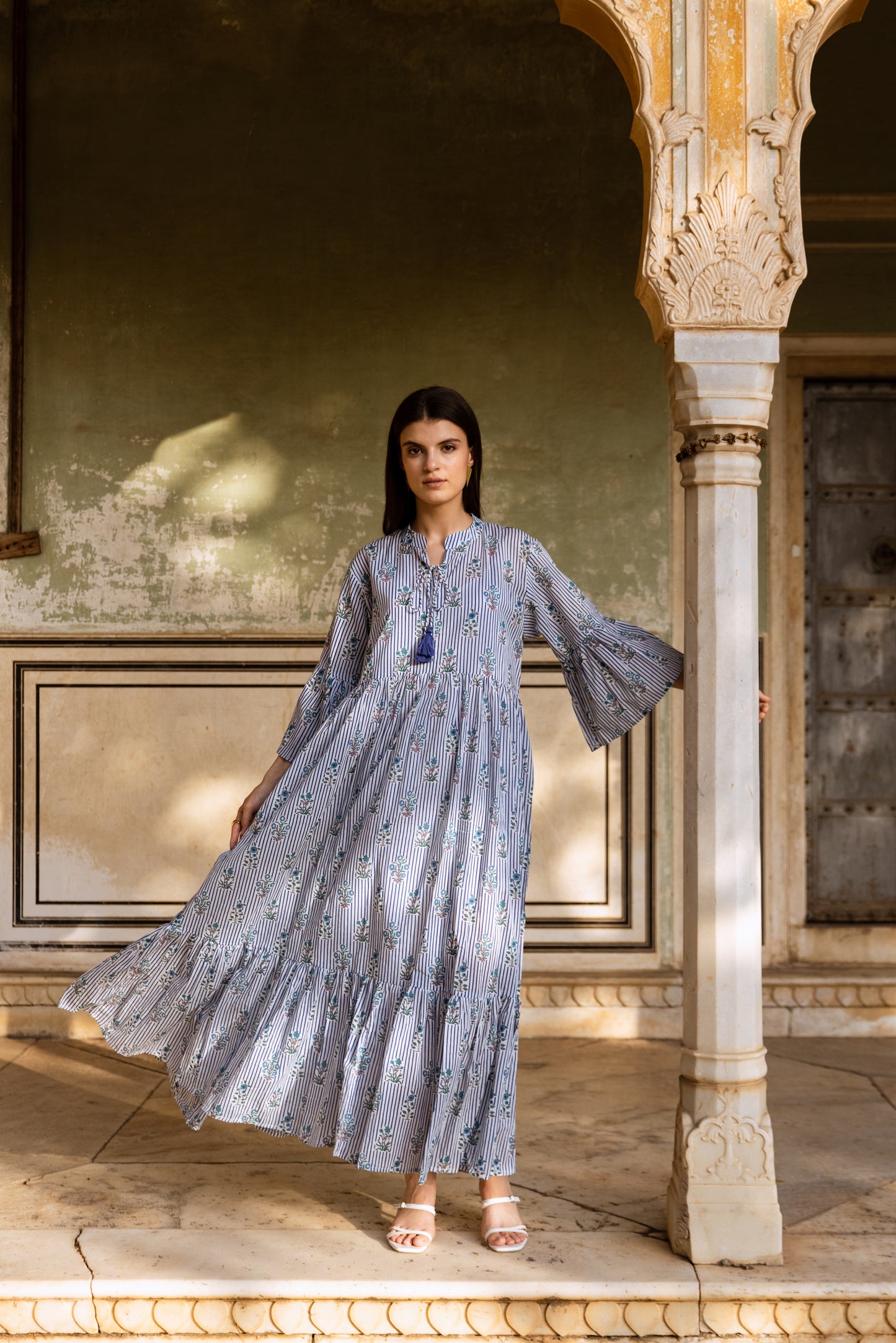 Sasha Tier Ruffle Dress
