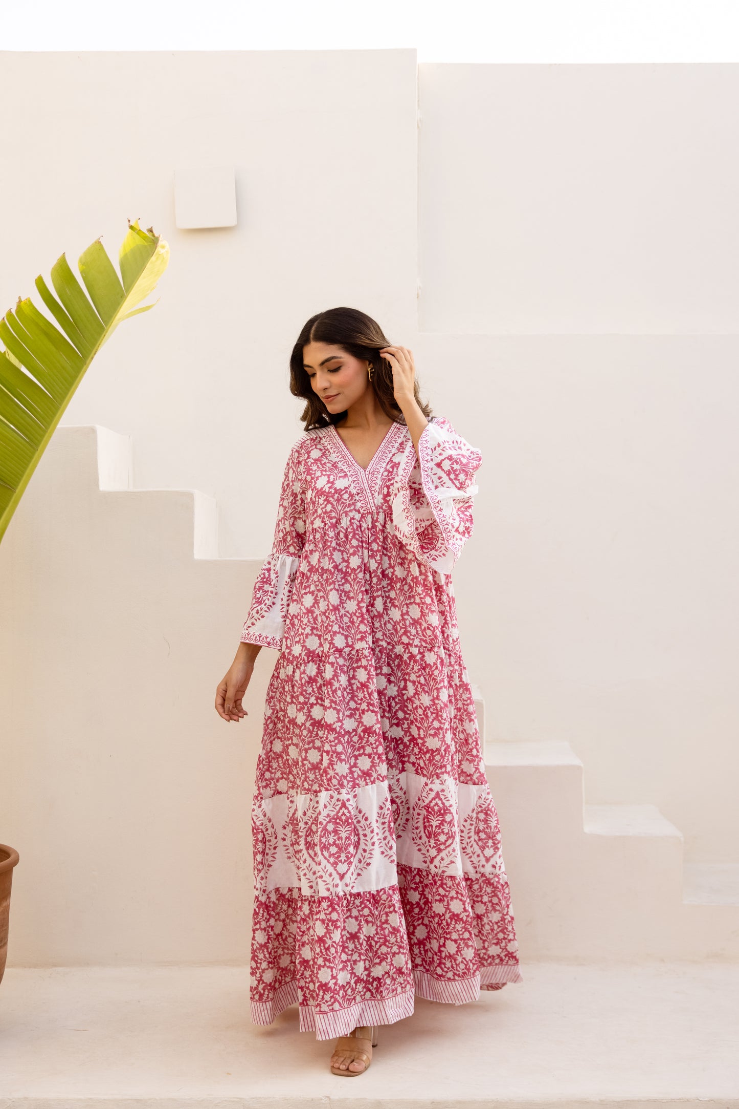 Amika Tier Ruffle Dress
