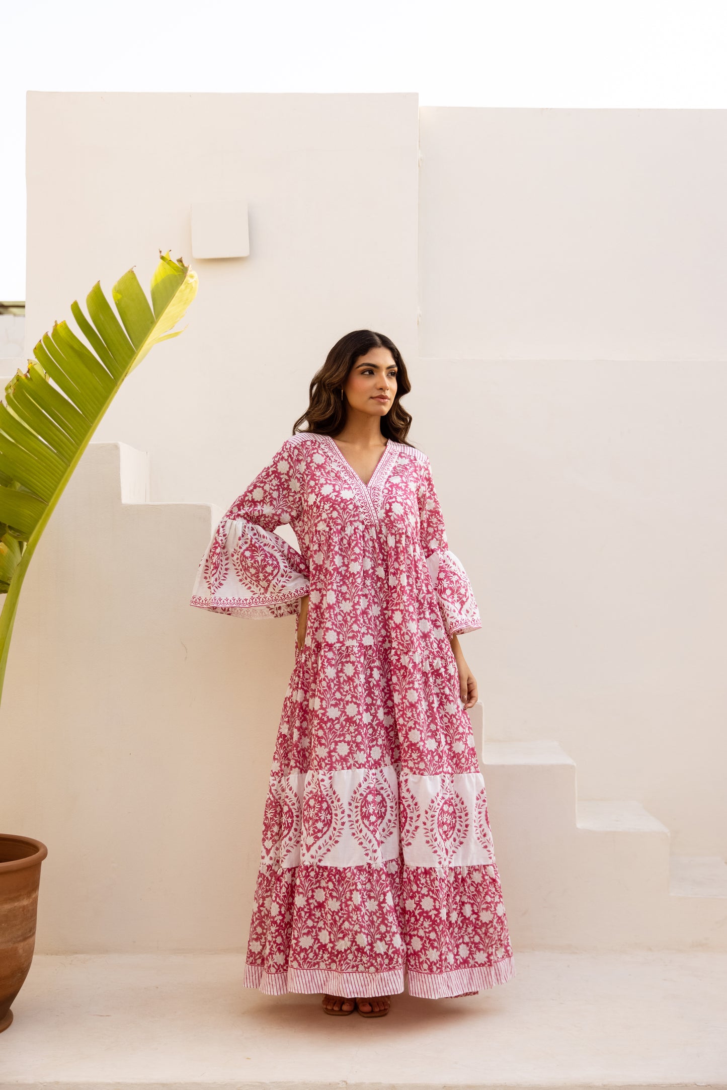 Amika Tier Ruffle Dress