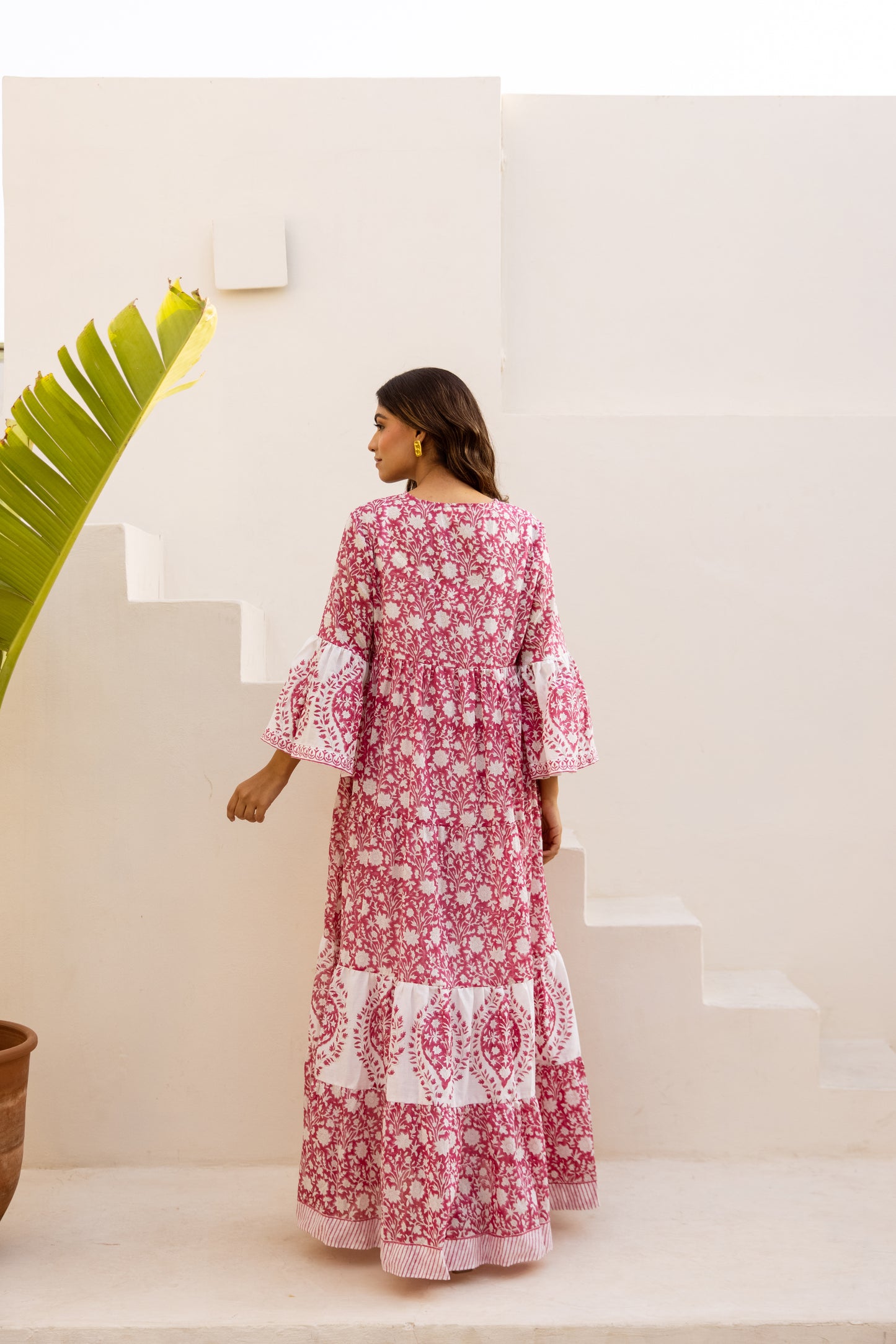 Amika Tier Ruffle Dress