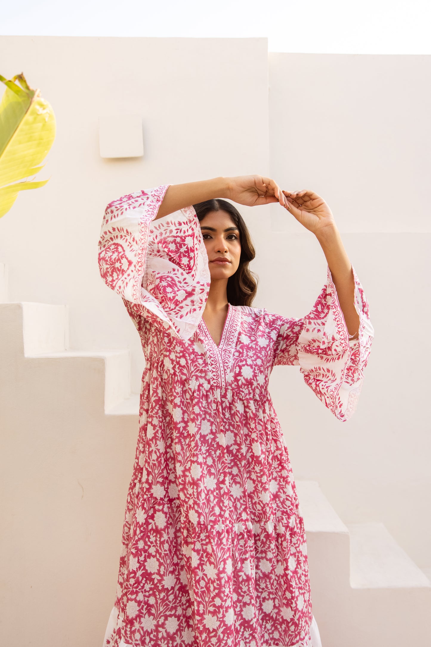 Amika Tier Ruffle Dress