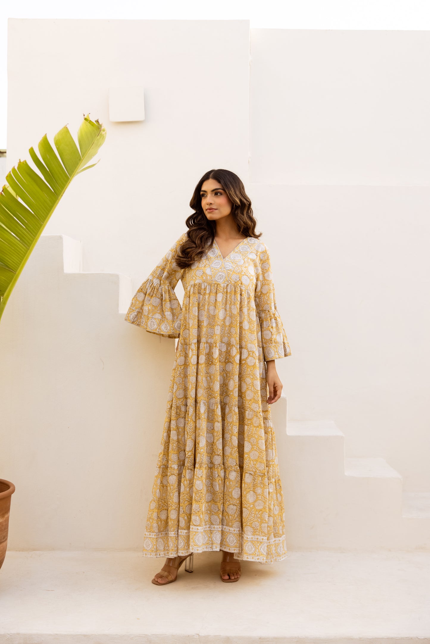Zirf Tier Ruffle Dress