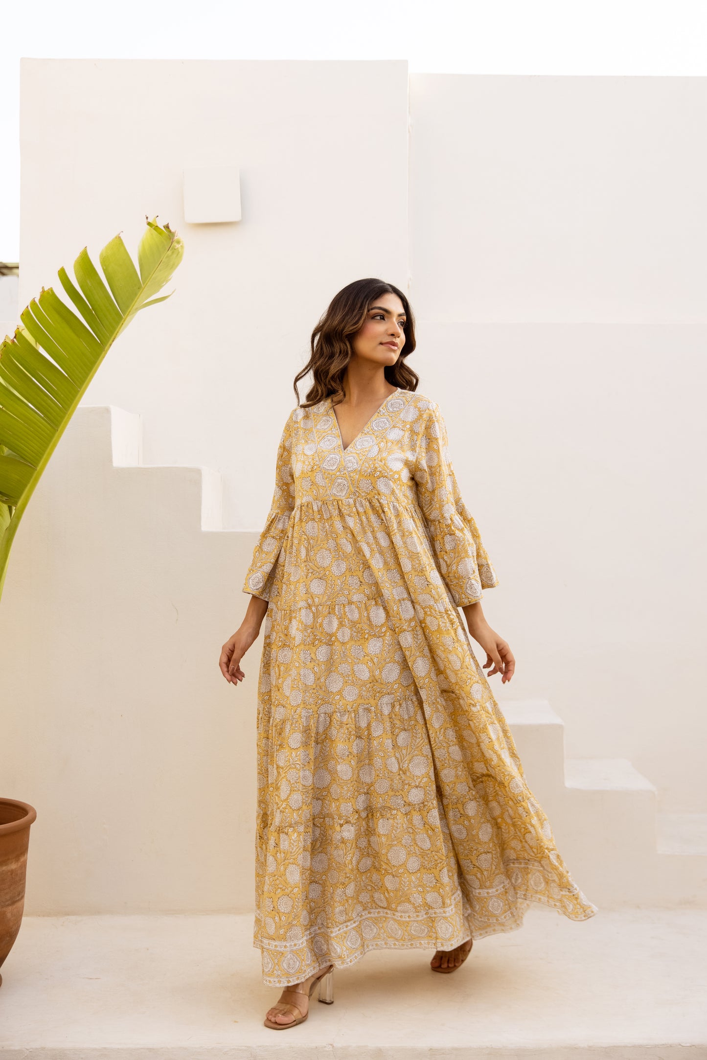 Zirf Tier Ruffle Dress