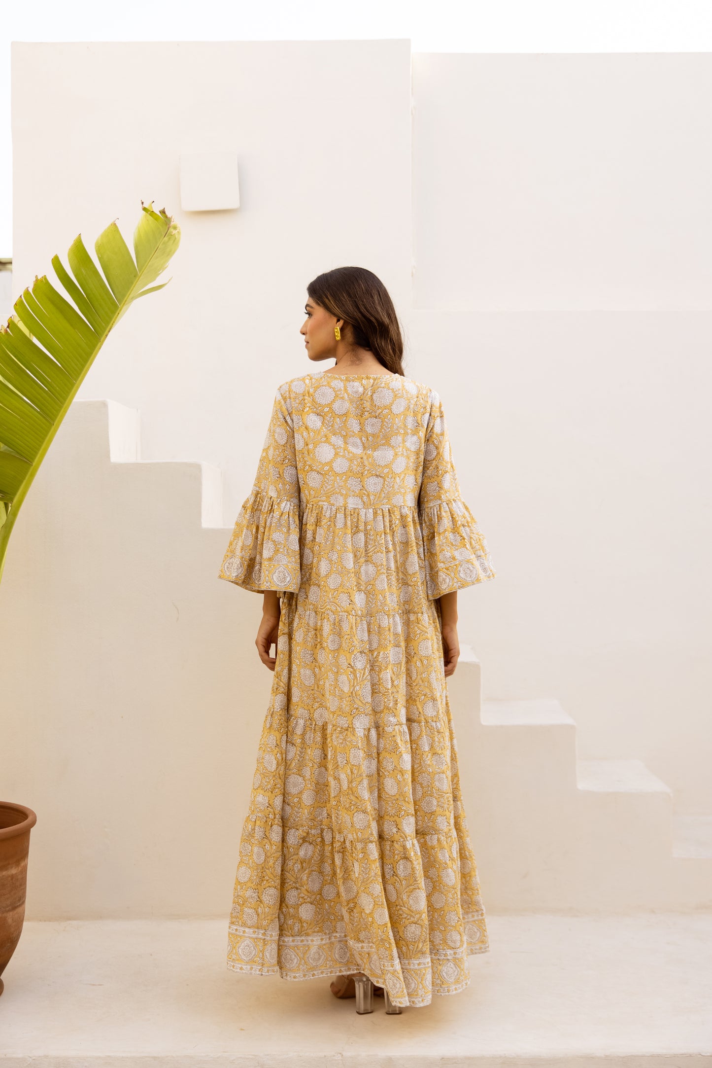 Zirf Tier Ruffle Dress