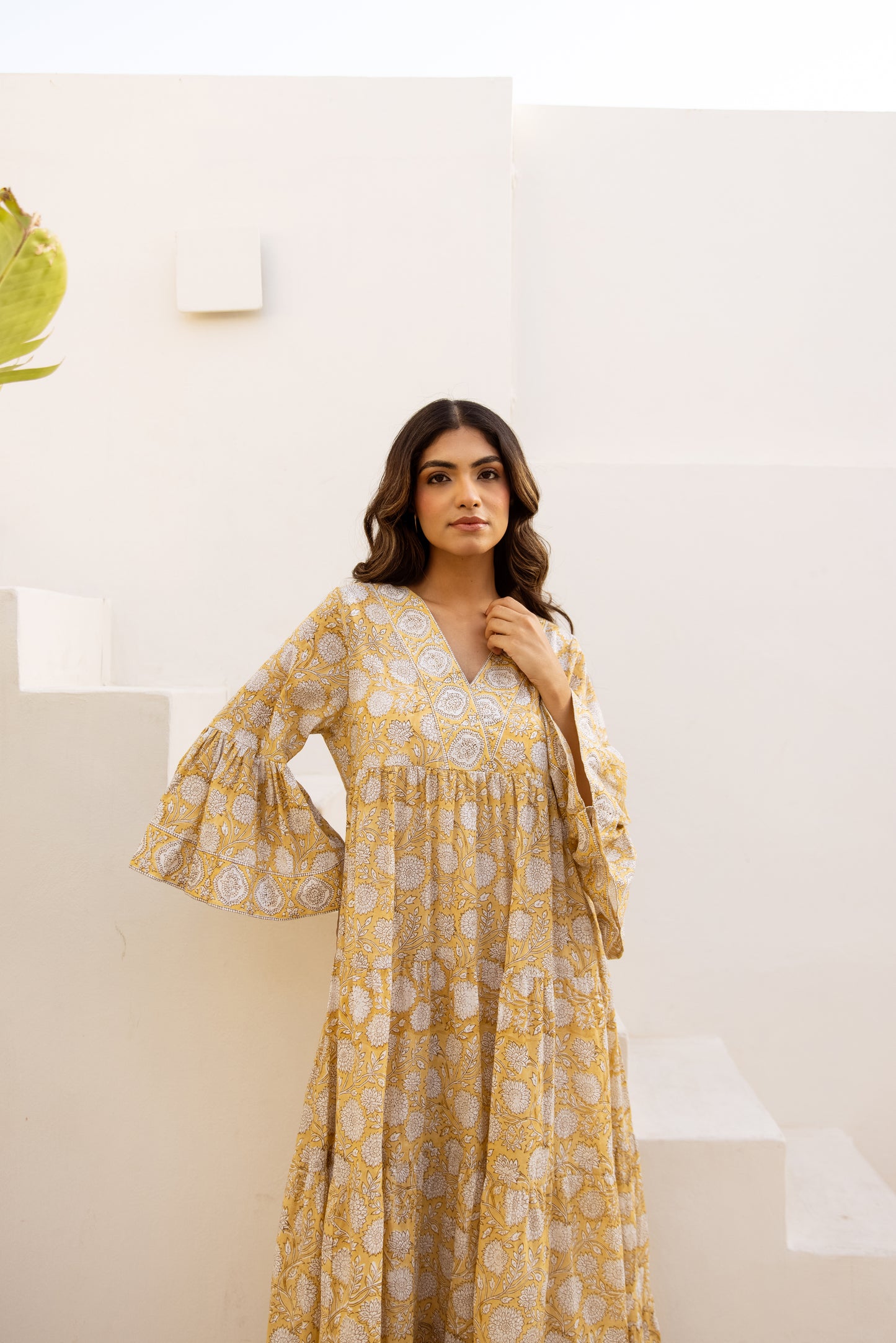 Zirf Tier Ruffle Dress