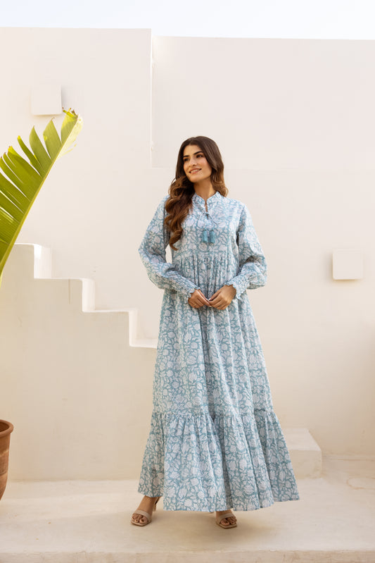 Benitta tier Ruffle Dress