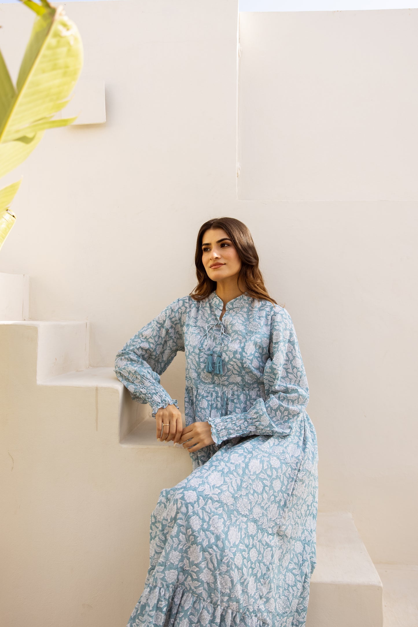 Benitta tier Ruffle Dress