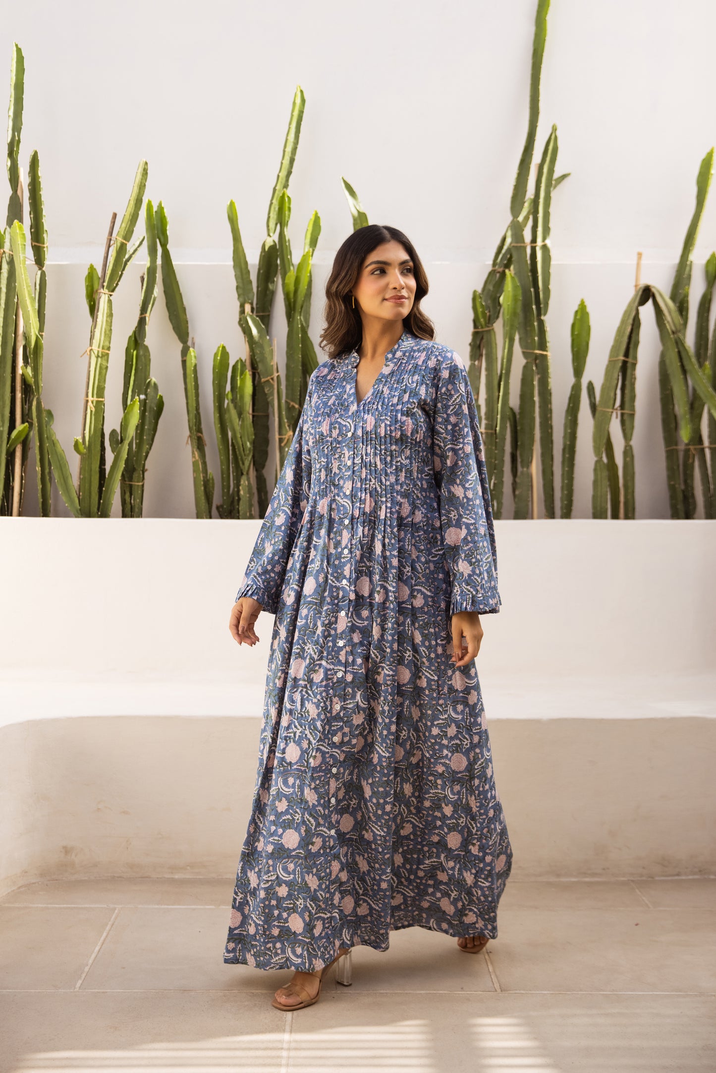 Ameera Pintuck Dress