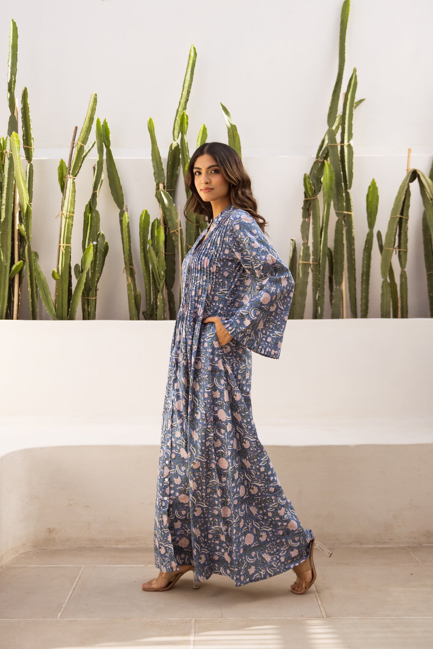Ameera Pintuck Dress