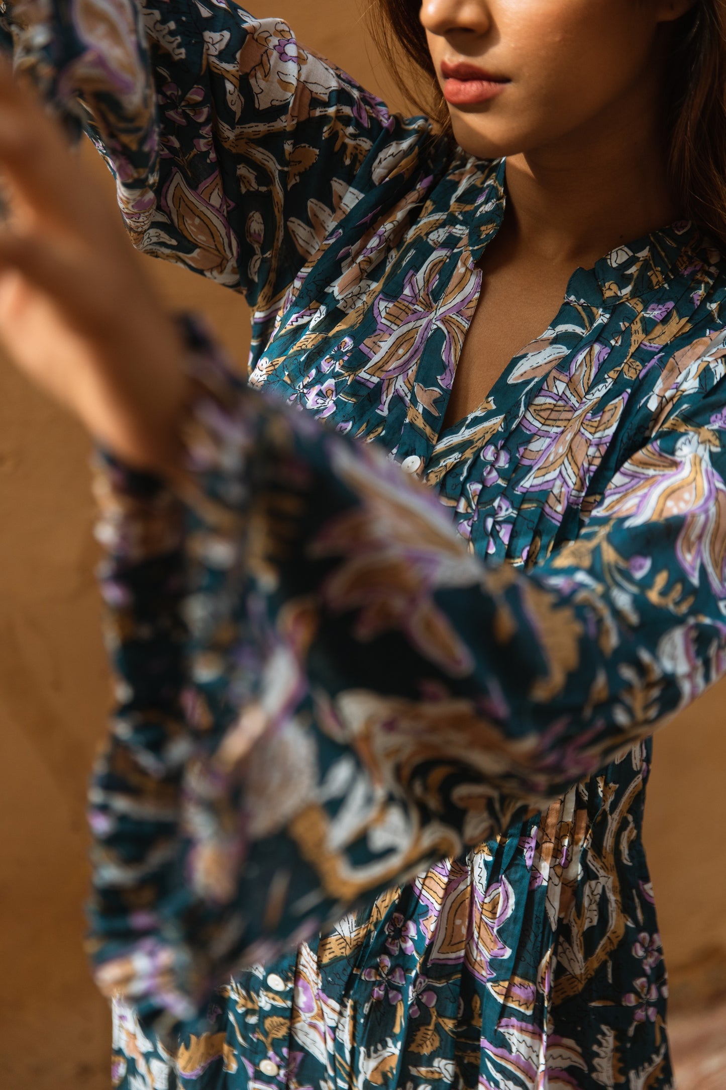 Camille Pintuck Dress