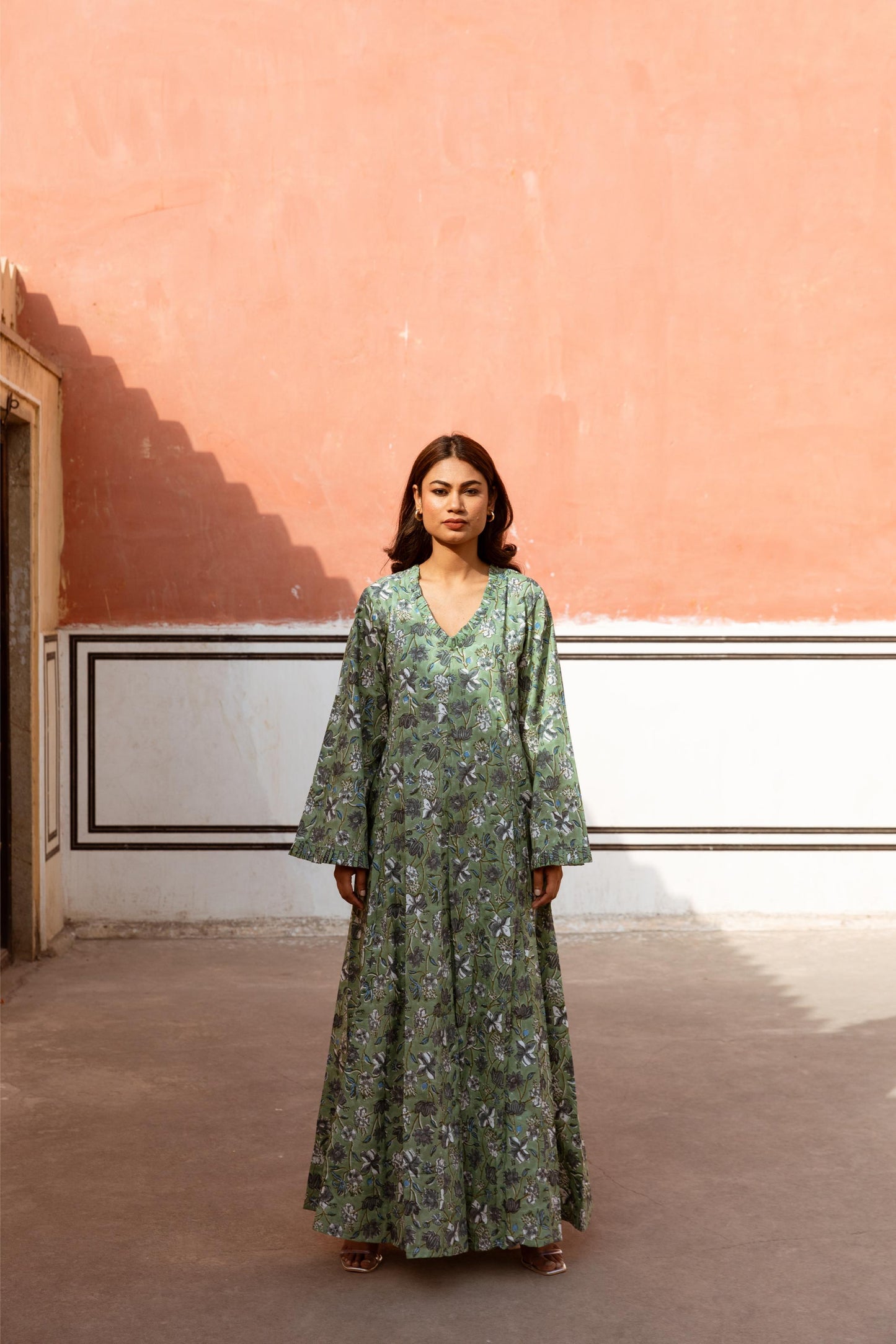 Mint Panel Dress