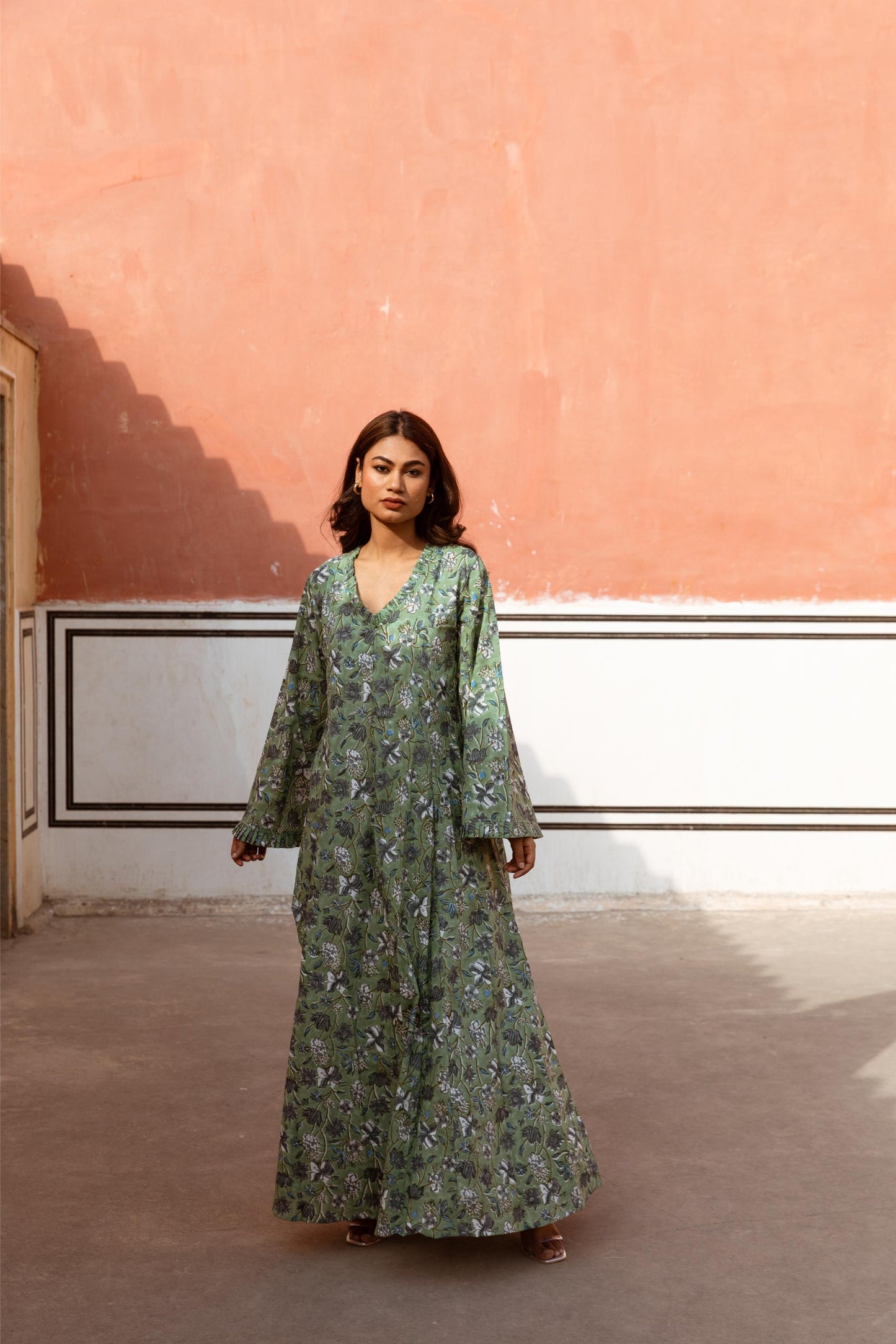 Mint Panel Dress