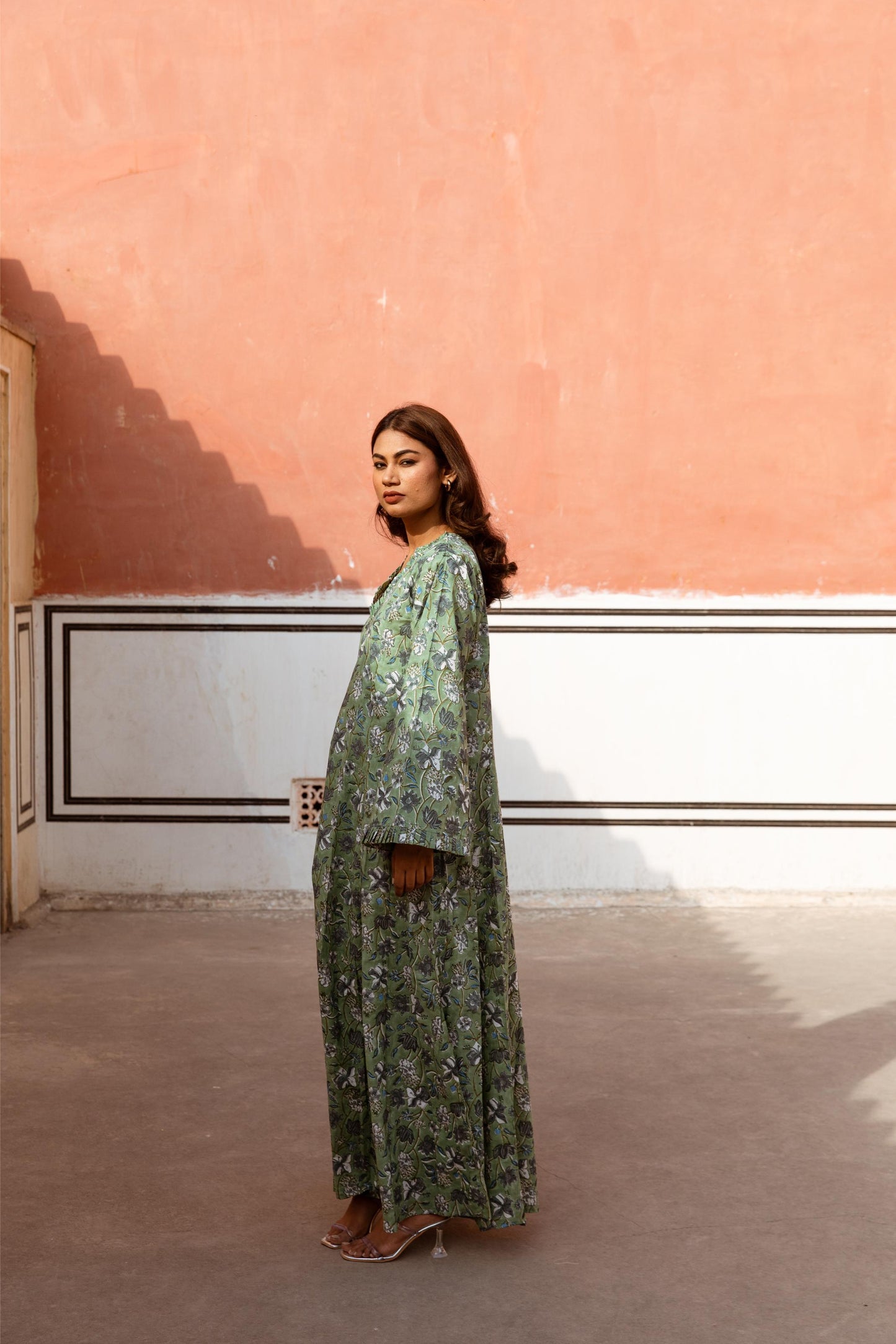 Mint Panel Dress