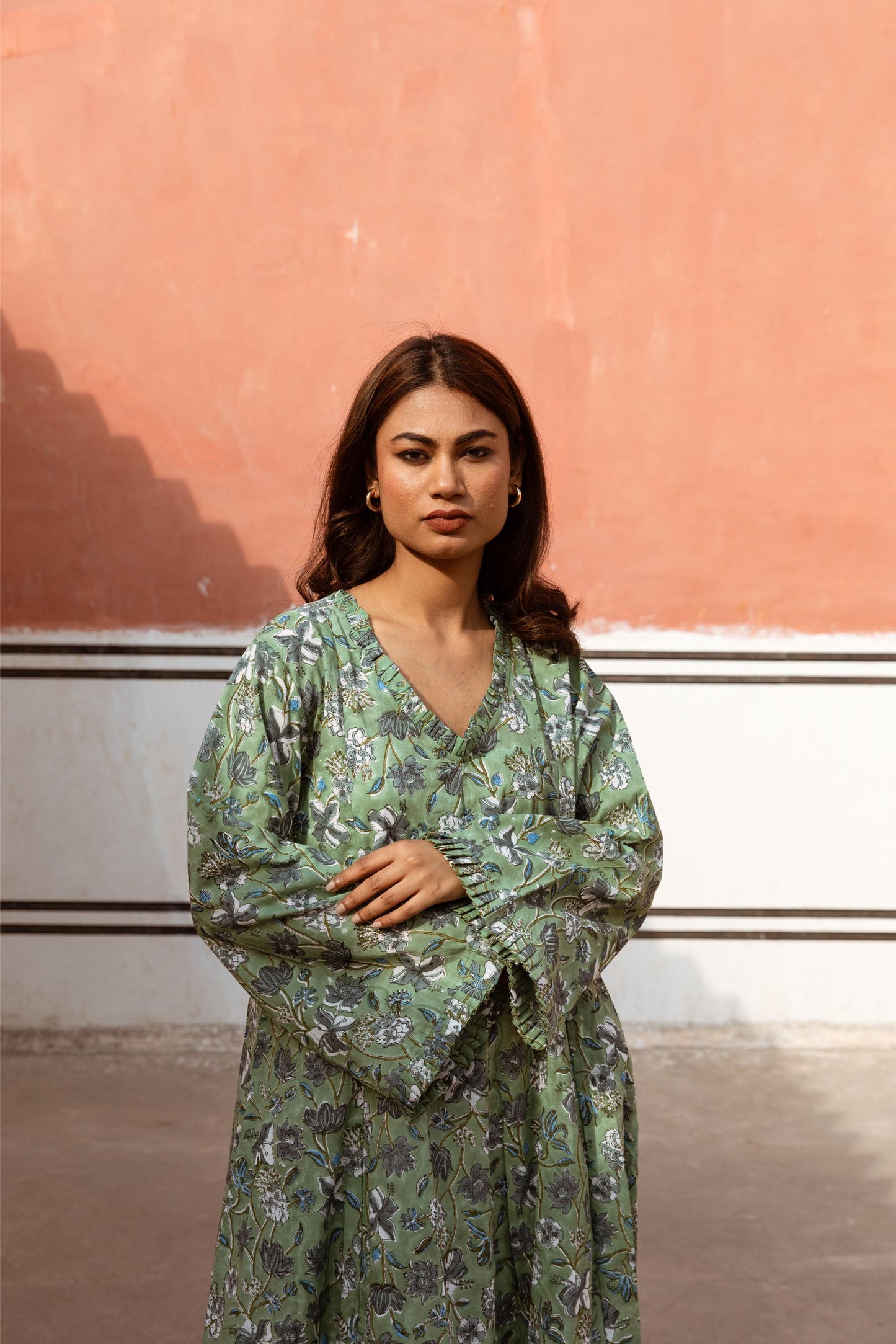 Mint Panel Dress
