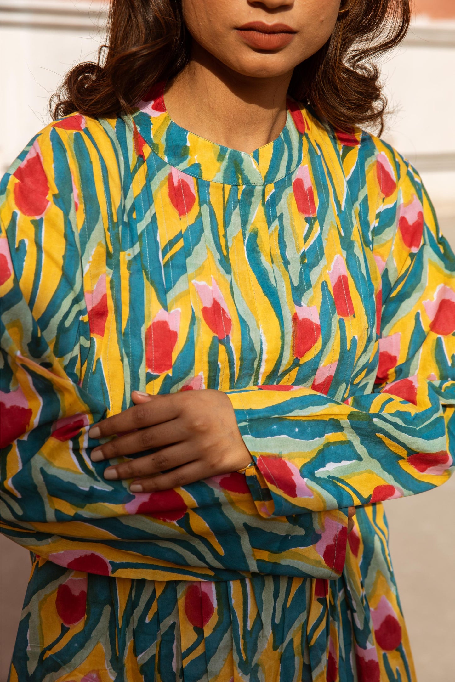 Liola Pintuck Dress