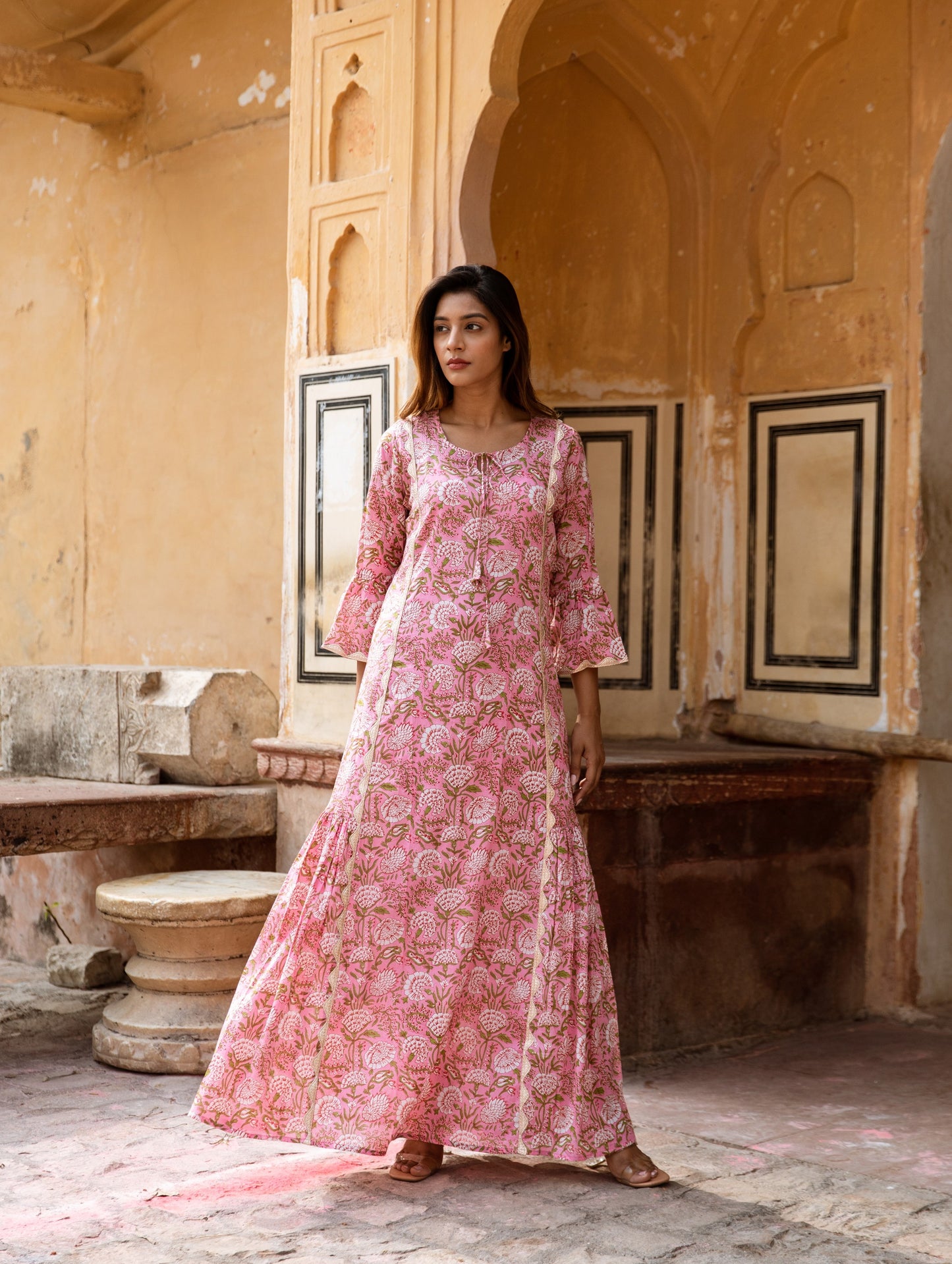 Rai Tier Ruffle Dress