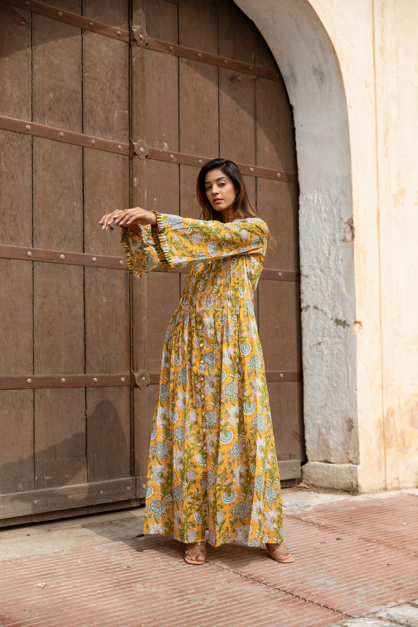 Florence Pintuck Dress